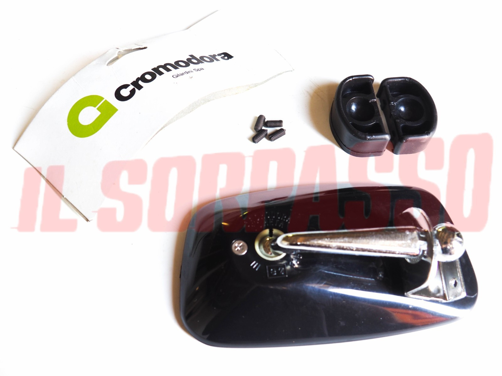 SPECCHIO SPECCHIETTO RETROVISORE FIAT 500 600 850 124 125 127 128 A112 CROMODORA