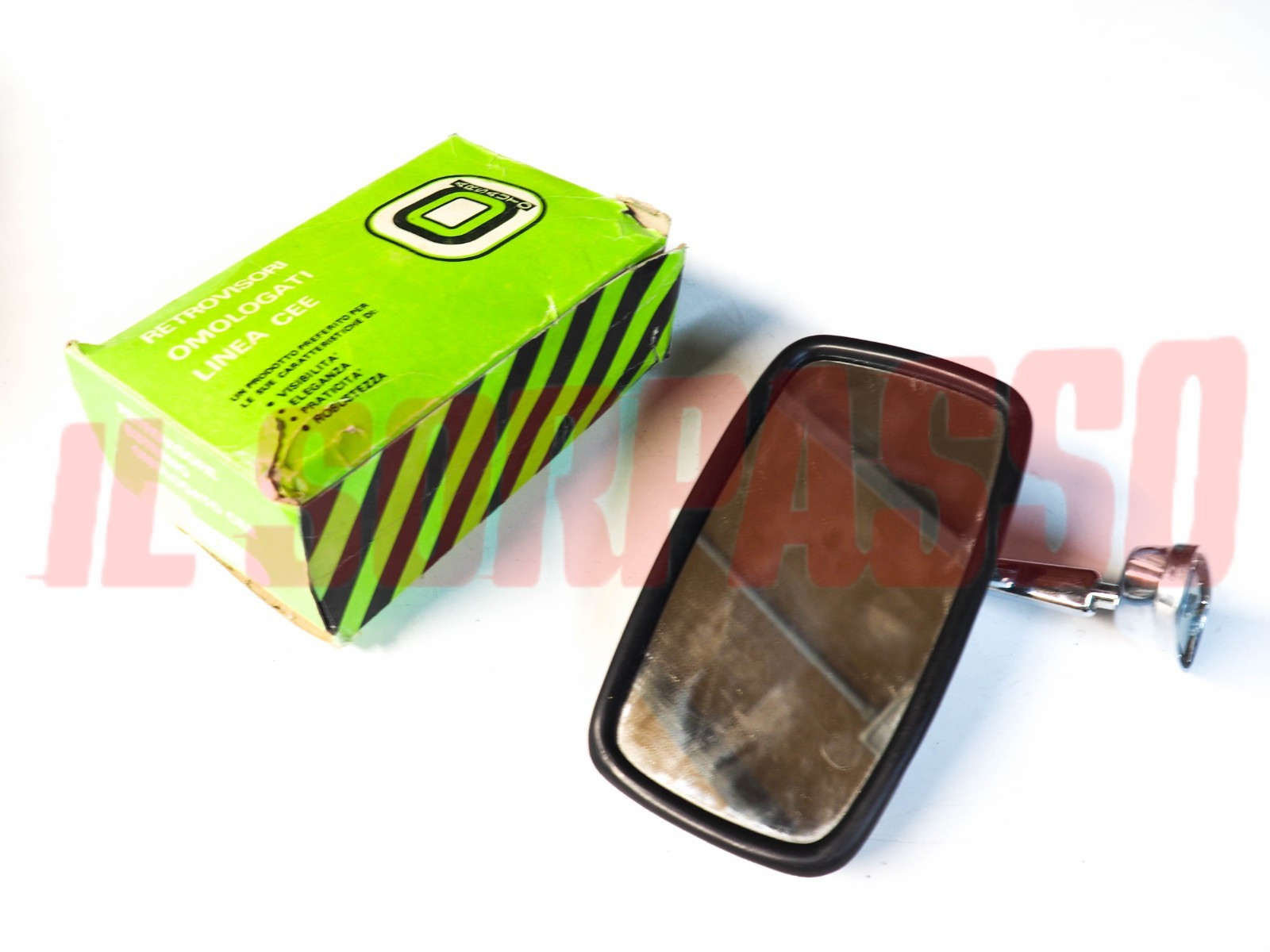 SPECCHIO SPECCHIETTO RETROVISORE AVVITATO FIAT 850 1300 1500 124 125 126 127 128