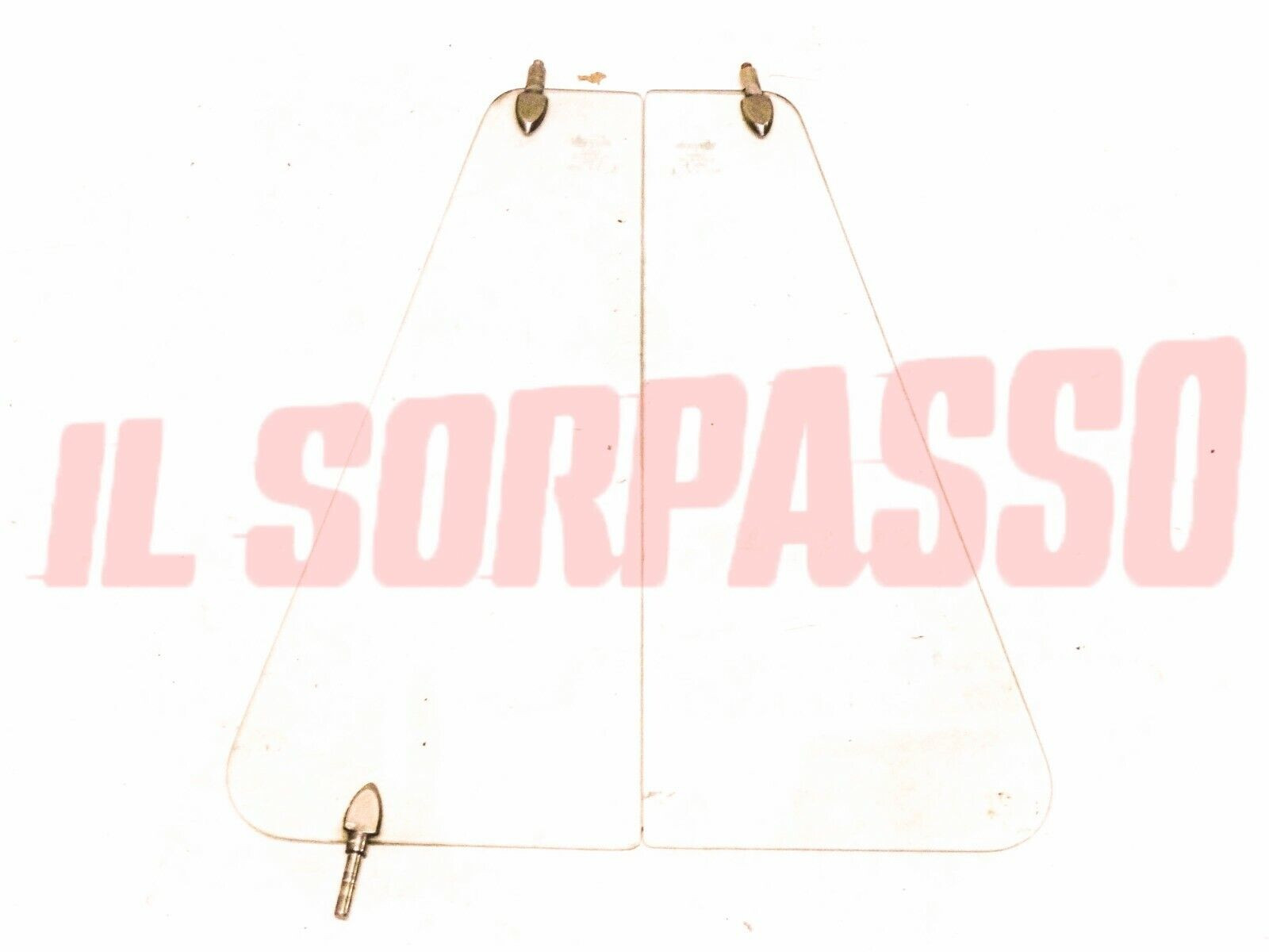 VETRO DEFLETTORE DESTRO + SINISTRO FIAT OM 50 - 100 NC ORIGINALI