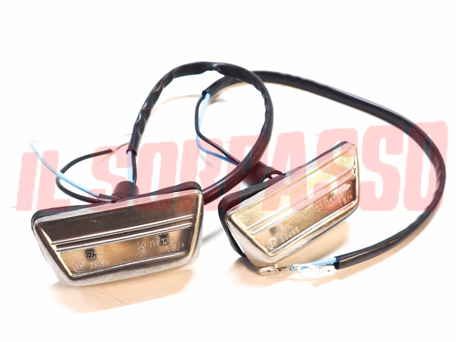 FANALINI LUCI TARGA LANCIA FULVIA BERLINA COUPE TIPO ALTISSIMO MARCA ARIC