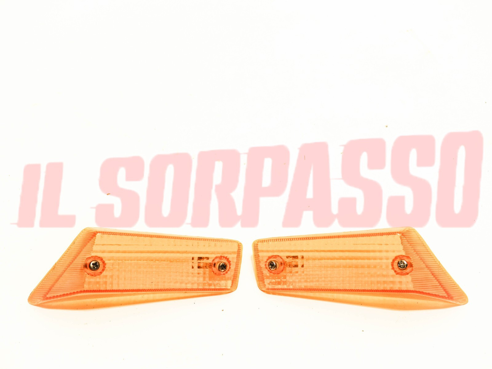 PLASTICHE FANALINI FRECCE ANTERIORI CITROEN DYANE ORIGINALI ARANCIO SEIMA