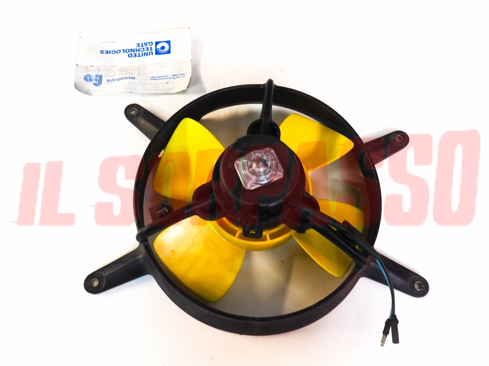 TELAIO + MOTORINO ELETTROVENTOLA RADIATORE FIAT PANDA 45 4x4 ORIGINALE GATE