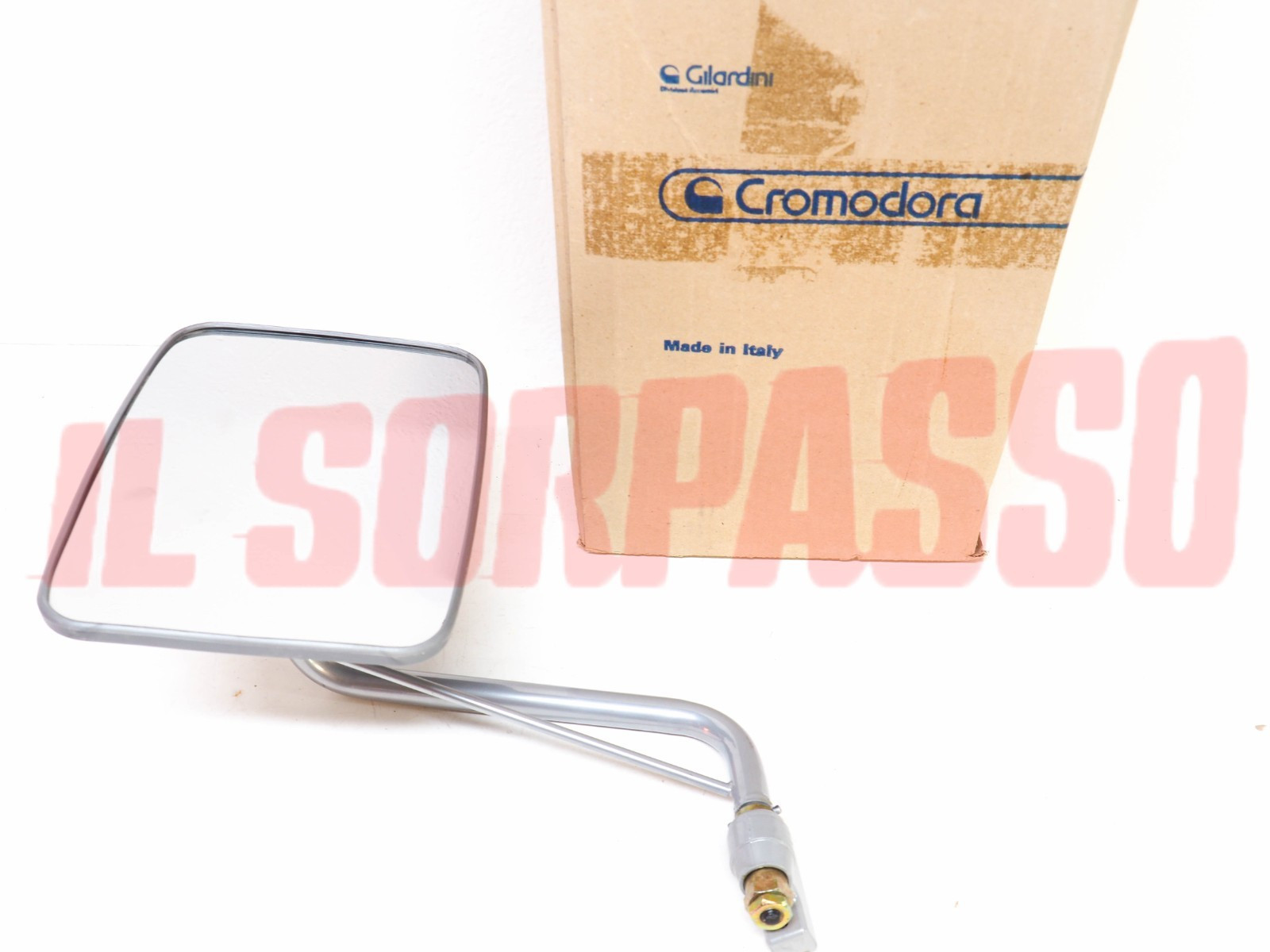 SPECCHIO RETROVISORE SINISTRO GRIGIO FIAT OM 40 ORIGINALE VITALONI