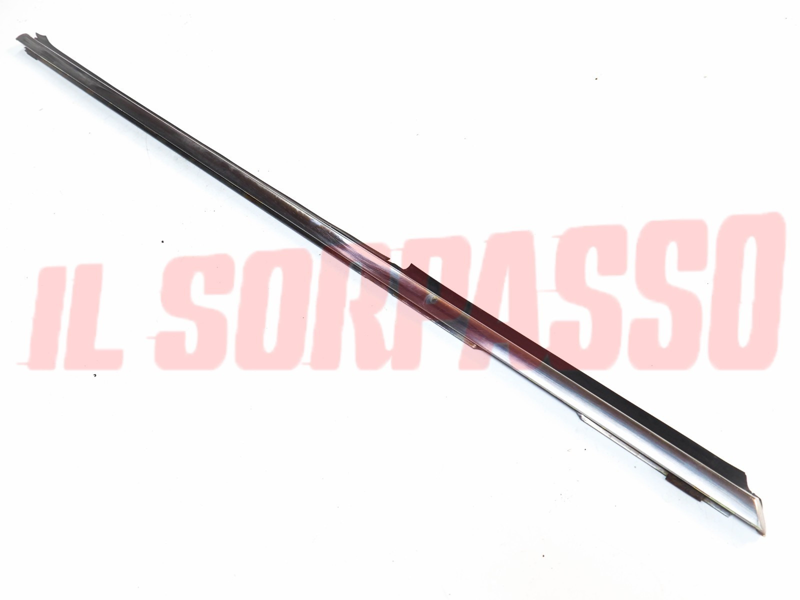 MODANATURA PROFILO RASAVETRO ESTERNO PORTA DESTRA FIAT 124 SPIDER ORIGINALE