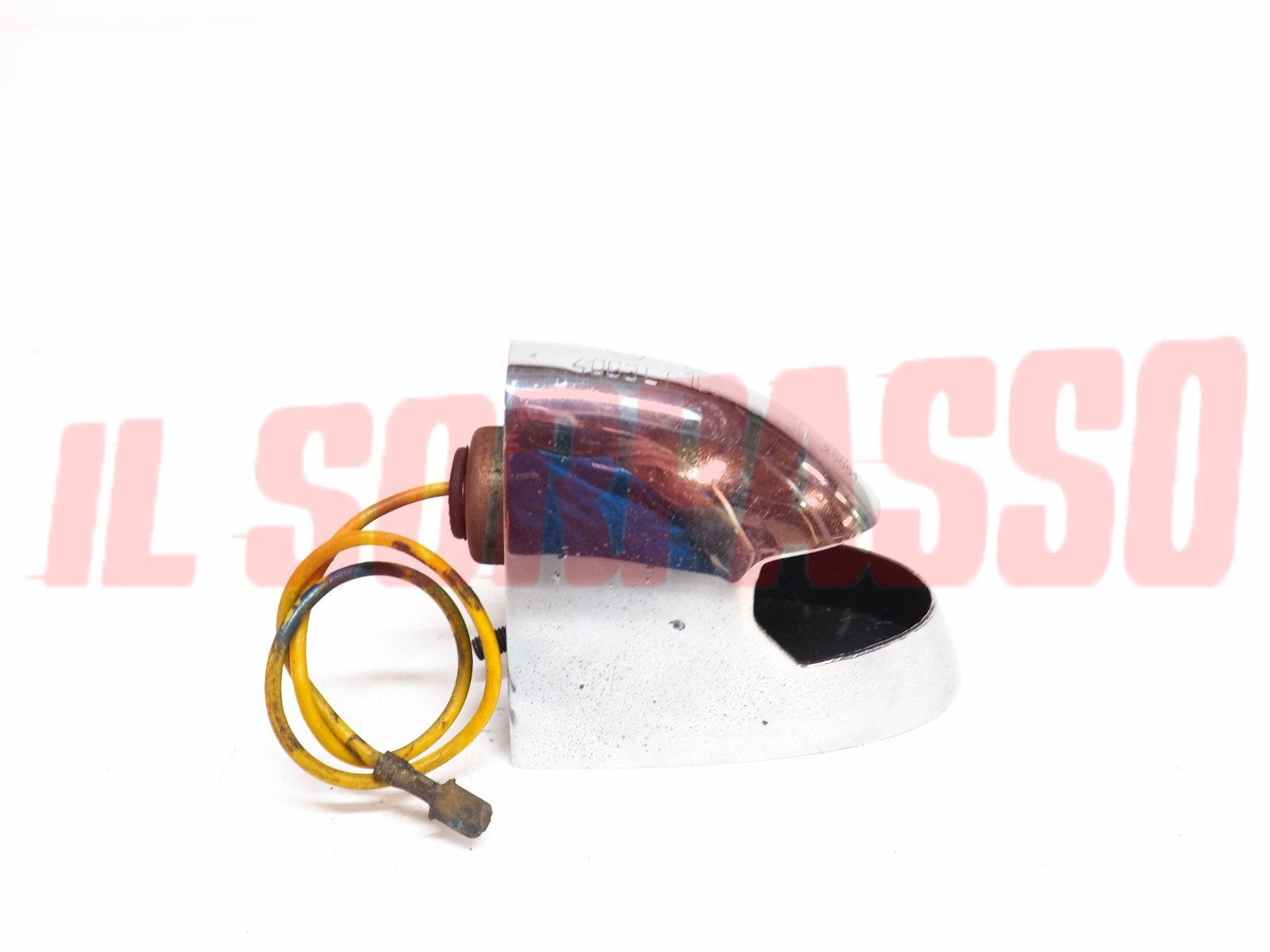 FANALINO LUCE TARGA SU PARAURTI FIAT 850 SPIDER SPORT ORIGINALE CARELLO