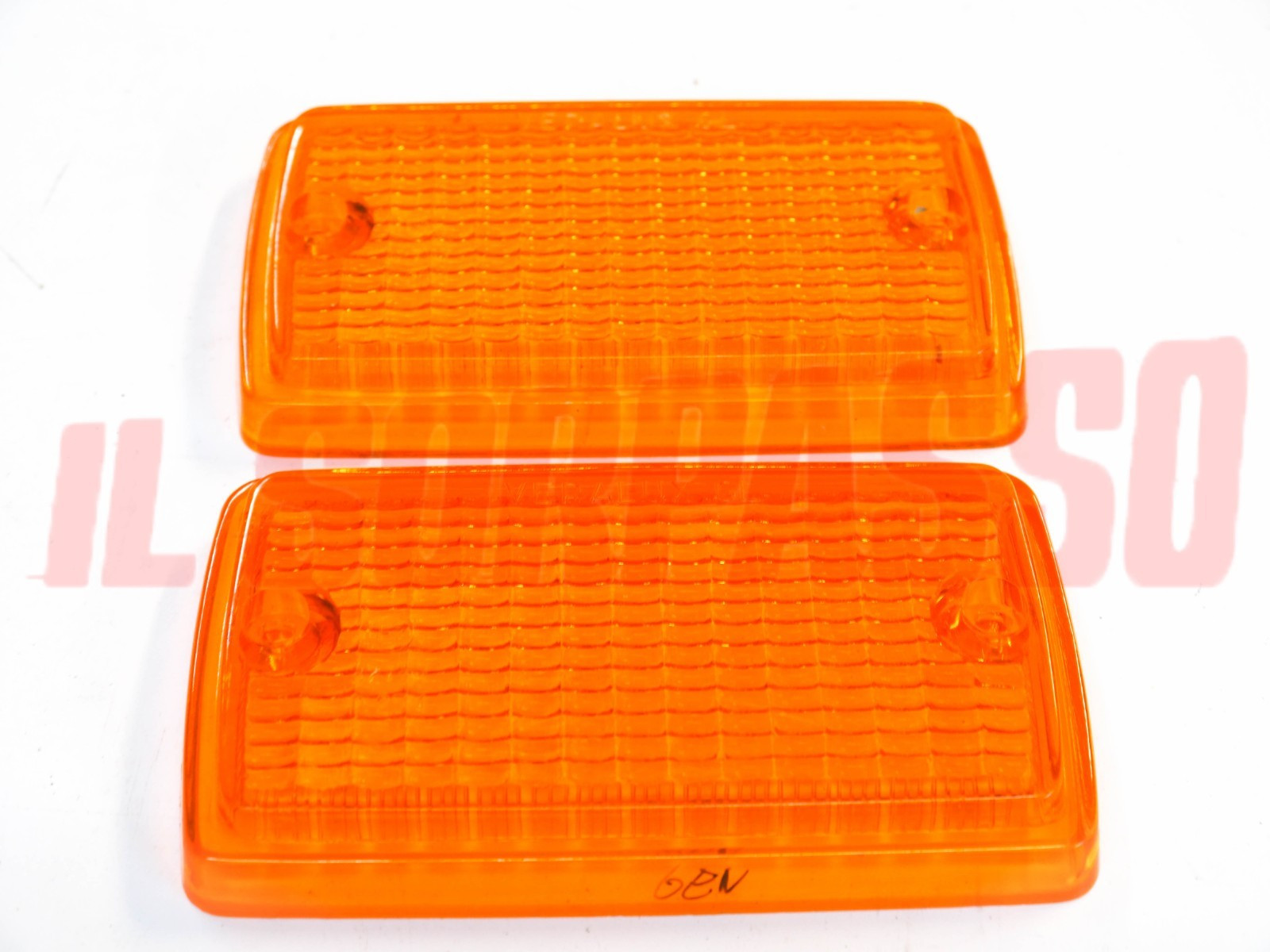 PLASTICHE FANALINI ANTERIORI ARANCIO FORD ESCORT MK1 VERALUX