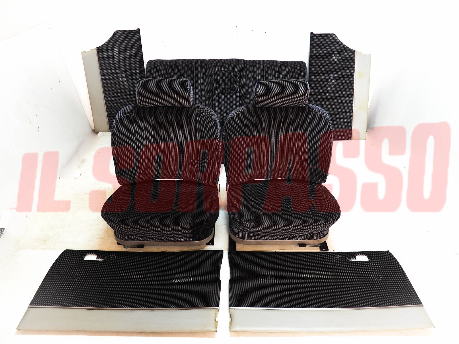 TAPPEZZERIA INTERNA SEDILI + PANNELLI PORTA LANCIA FLAVIA 1800 BERLINA