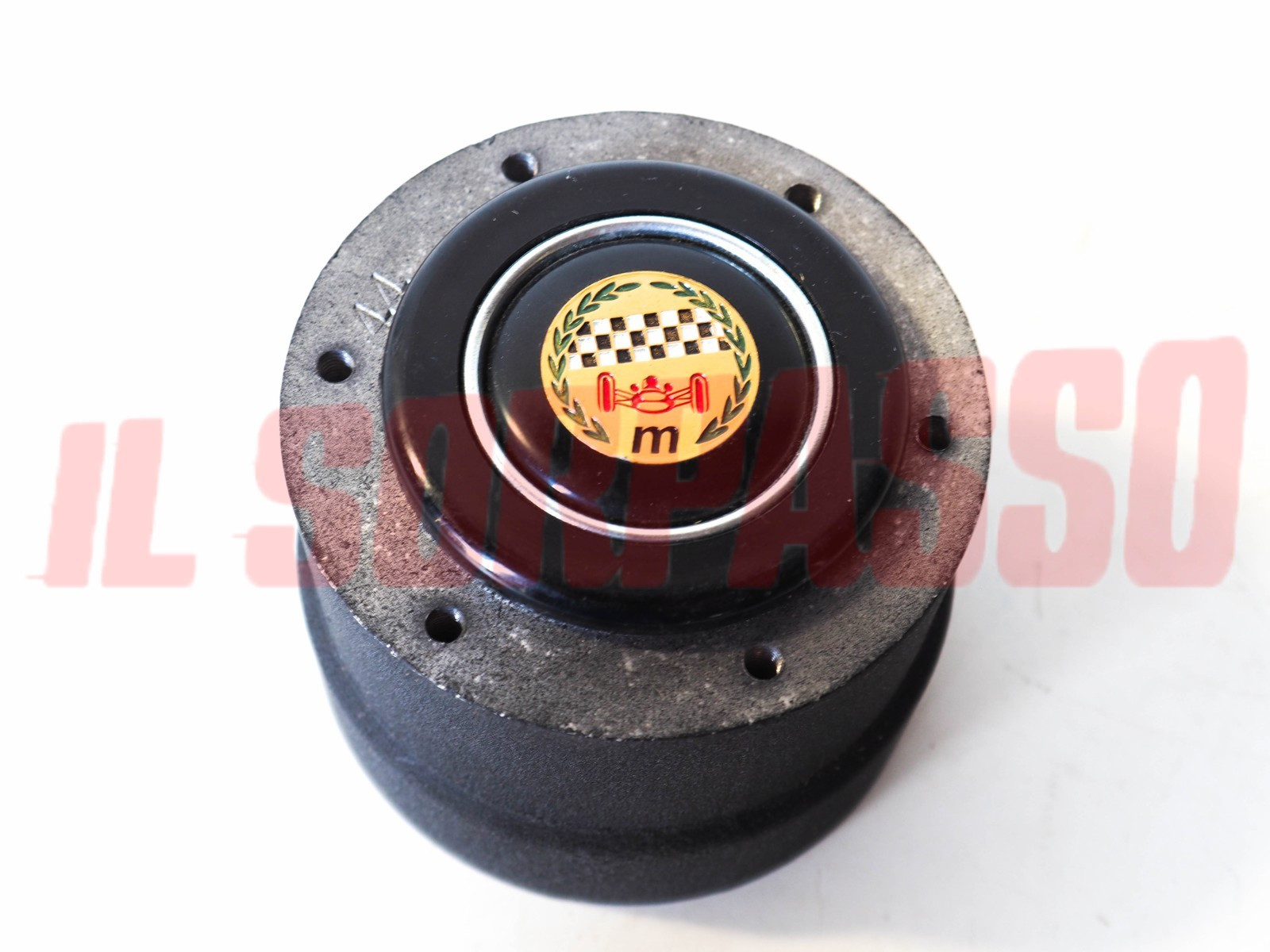 MOZZO VOLANTE STERZO + PULSANTE CLACSON FIAT 127 + SPORT ORIGINALE
