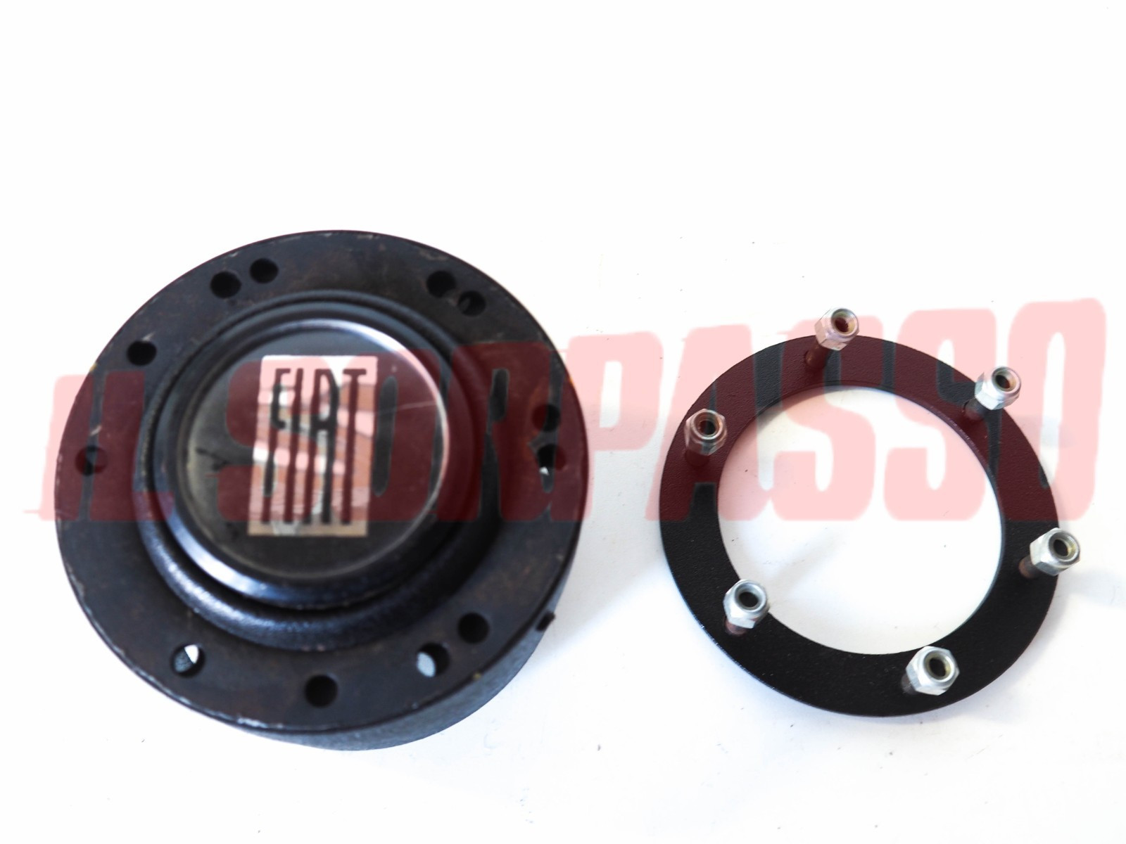 MOZZO VOLANTE STERZO + PULSANTE CLACSON FIAT 500 D F L R 126