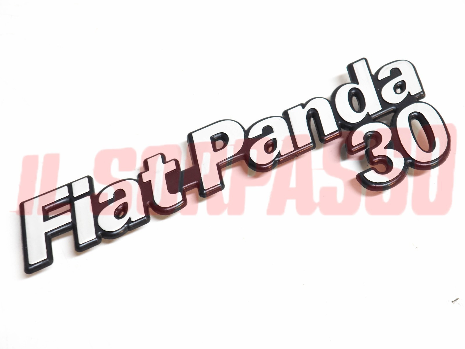 SCRITTA SIGLA PORTELLONE POSTERIORE FIAT PANDA 30 ORIGINALE