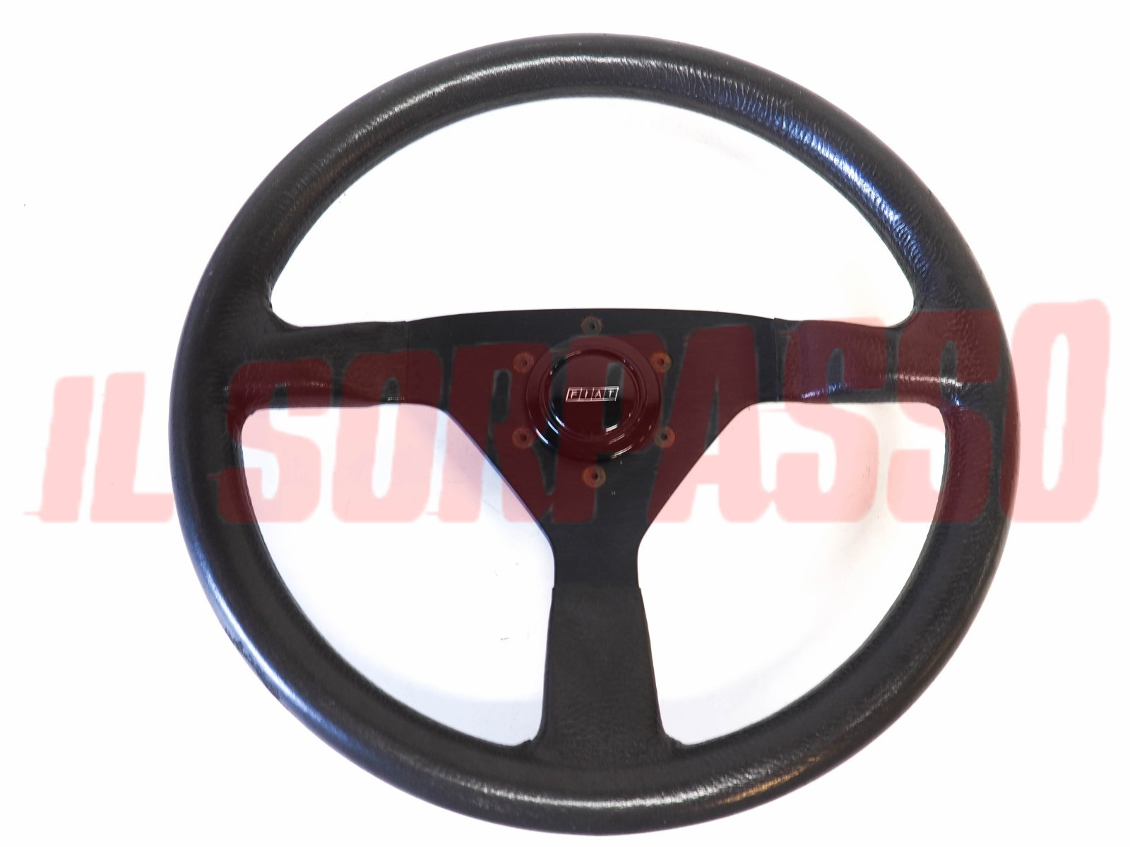 VOLANTE STERZO CON MOZZO E PULSANTE CLACSON FIAT 127 128 131 A112 ABARTH  4 - 87