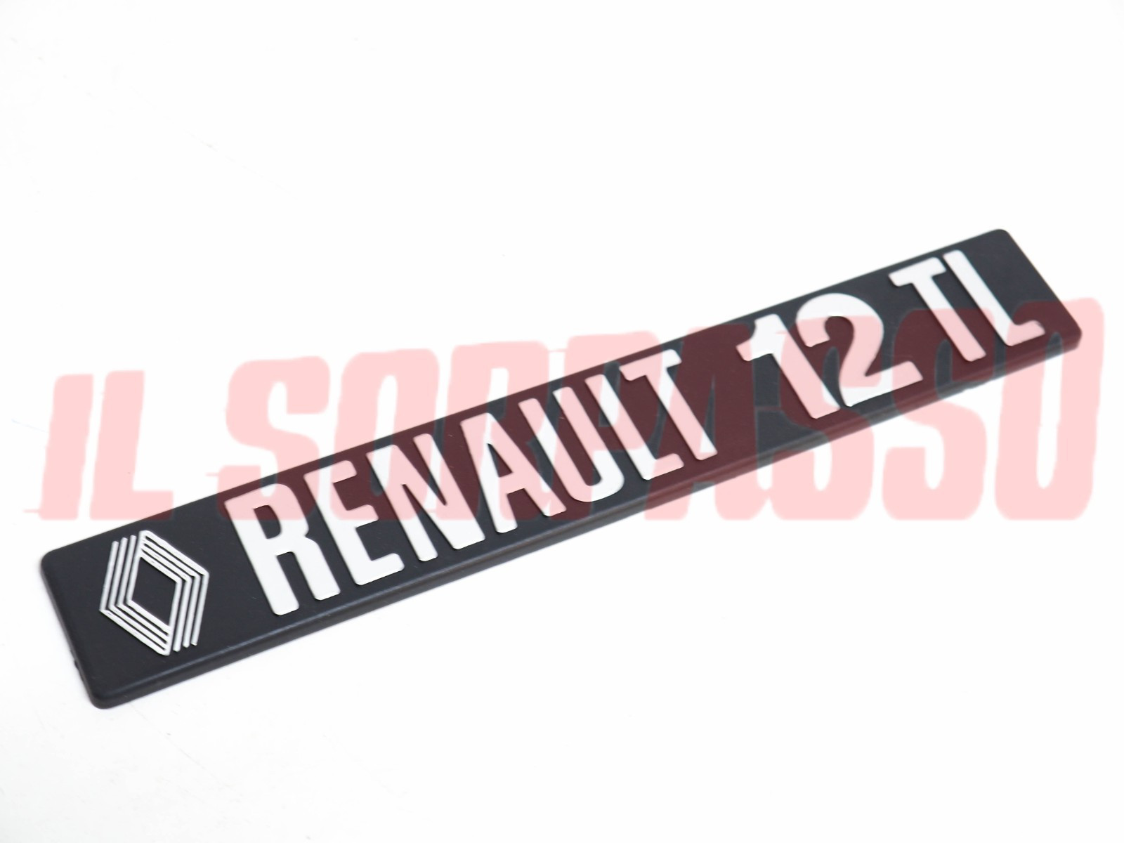 SCRITTA SIGLA COFANO POSTERIORE RENAULT 12 TL ORIGINALE