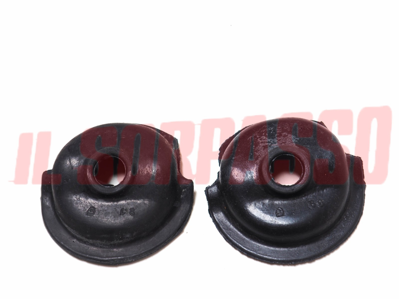 GOMMINI CAPPUCCI CAVI CANDELE FIAT NUOVA 500 D F L R GIARDINIERA 126 PIRELLI