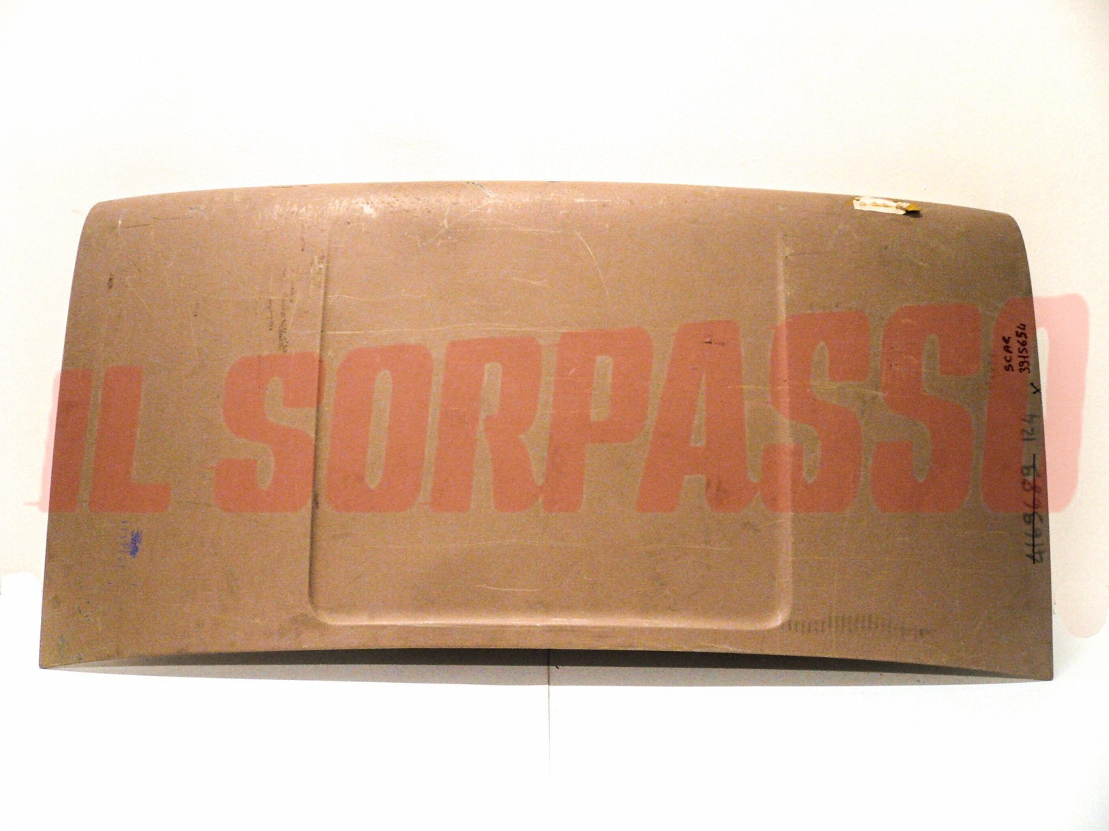 COFANO POSTERIORE VANO BAULE FIAT 124 BERLINA ORIGINALE NOS