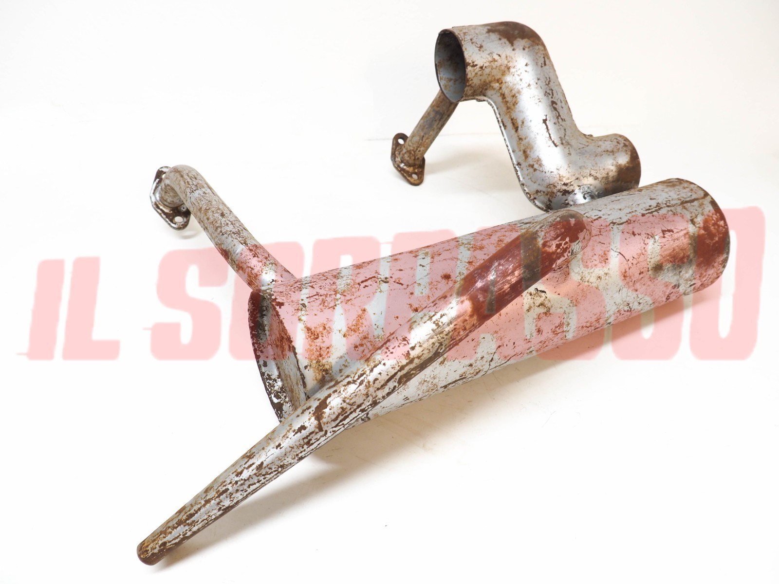 MARMITTA TERMINALE SCARICO FIAT 500 N BIANCHINA TRASFORMABILE CON RISCALDATORE