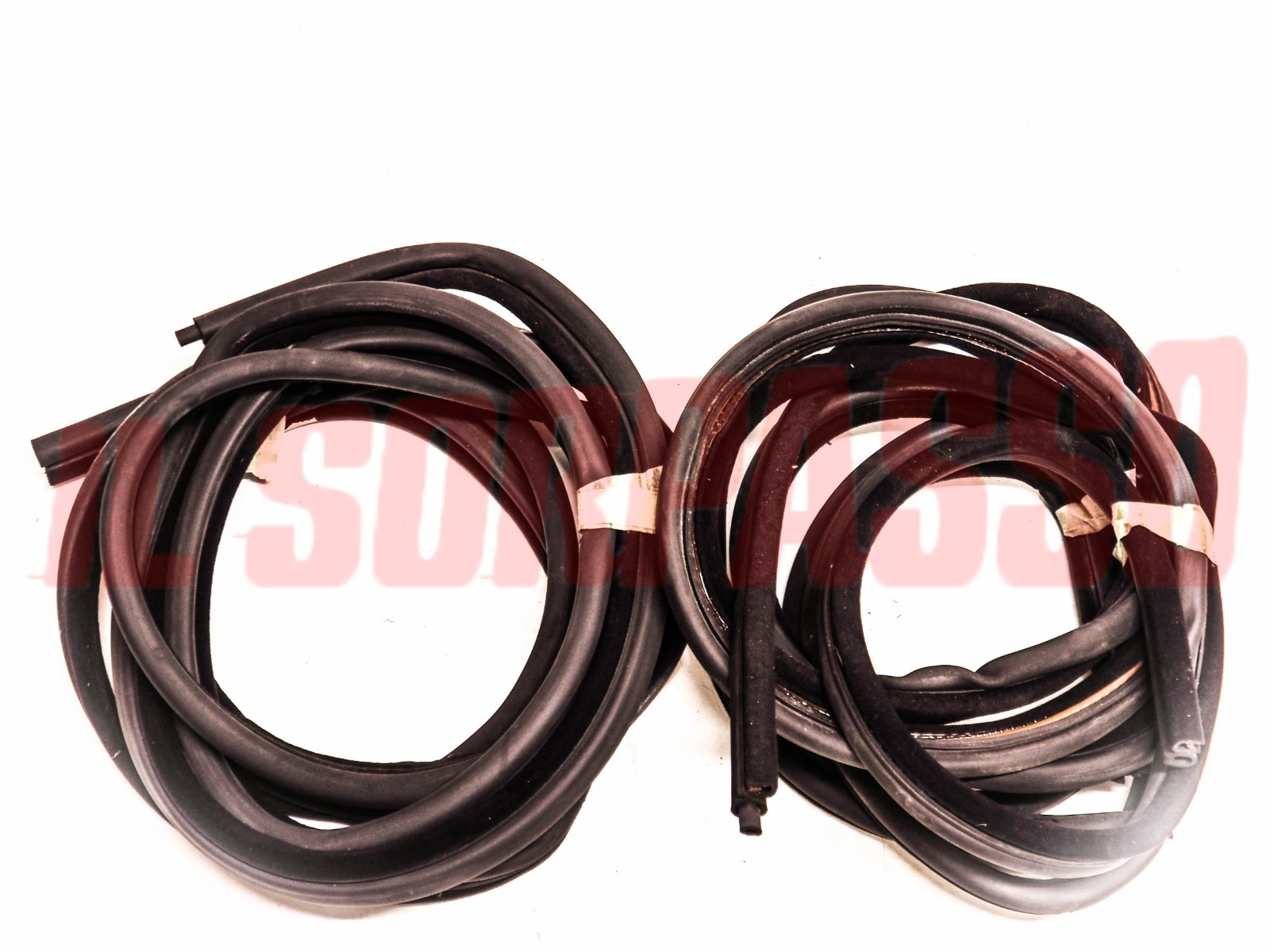 GUARNIZIONI VANO PORTA VELLUTO ALFA ROMEO 75 TURBO - TWIN SPARK ORIGINALI