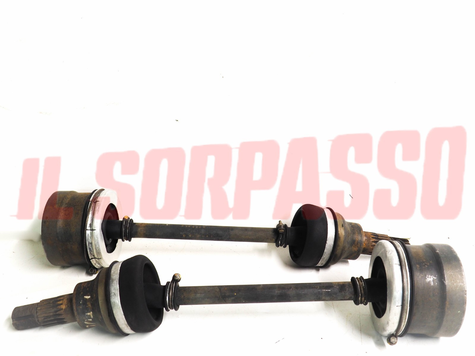 SEMIASSI DESTRO + SINISTRO LANCIA FULVIA BERLINA COUPE ZAGATO 1 SERIE ORIGINALI