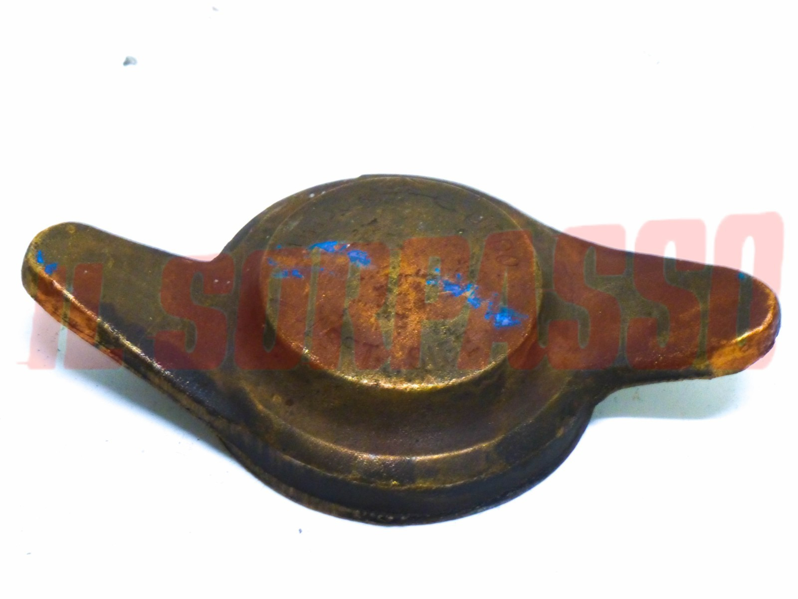 GALLETTONE CERCHIO A RAGGI RUOTA SINISTRO MG MGA + VETTURE INGLESI ORIGINALE