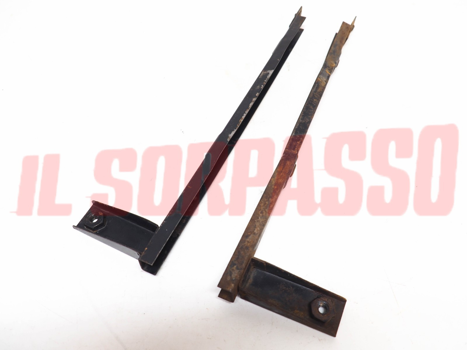 STAFFE GUIDE VETRI SCENDENTI SCORRIVETRO FIAT 500 D GIARDINIERA ORIGINALI USATE