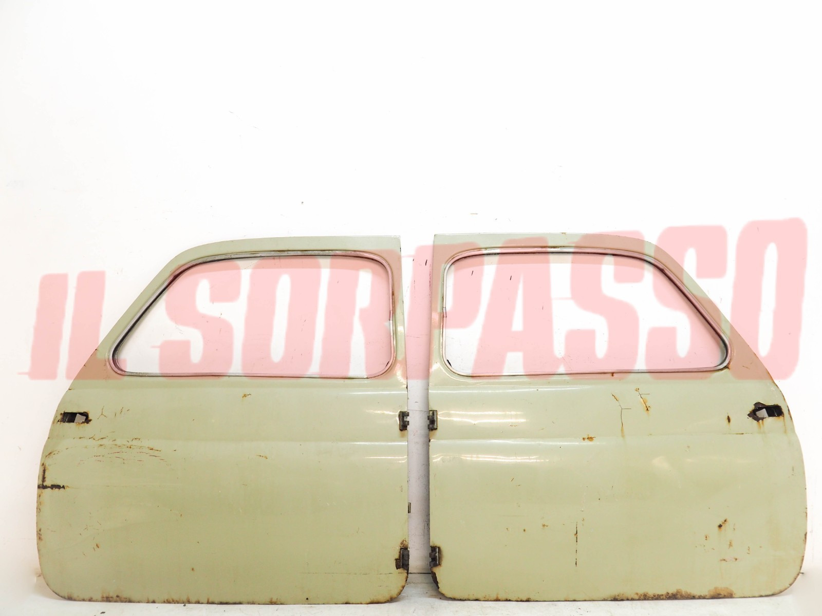 PORTA PORTIERA DESTRA + SINISTRA FIAT 500 GIARDINIERA ORIGINALI