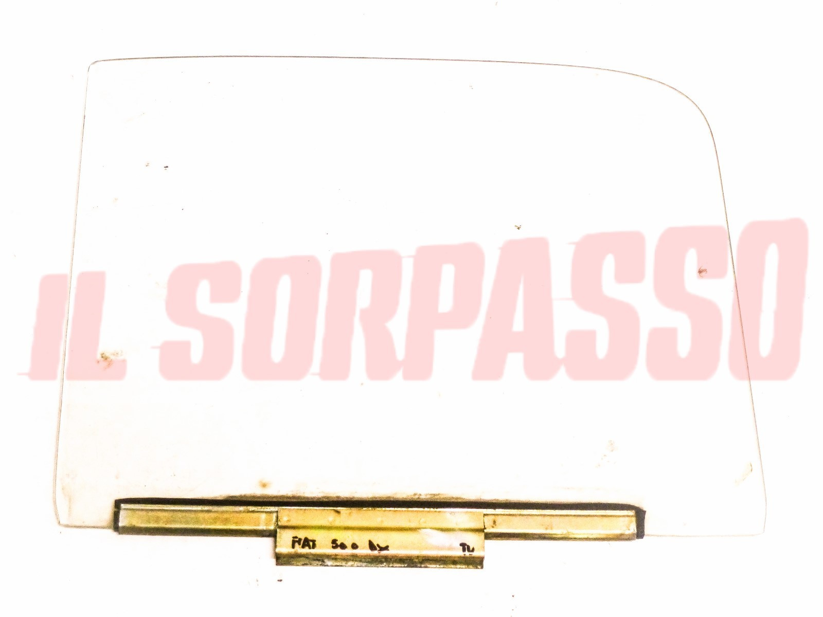 VETRO SCENDENTE + GUIDA PORTA DESTRA FIAT 500 F L R ORIGINALE