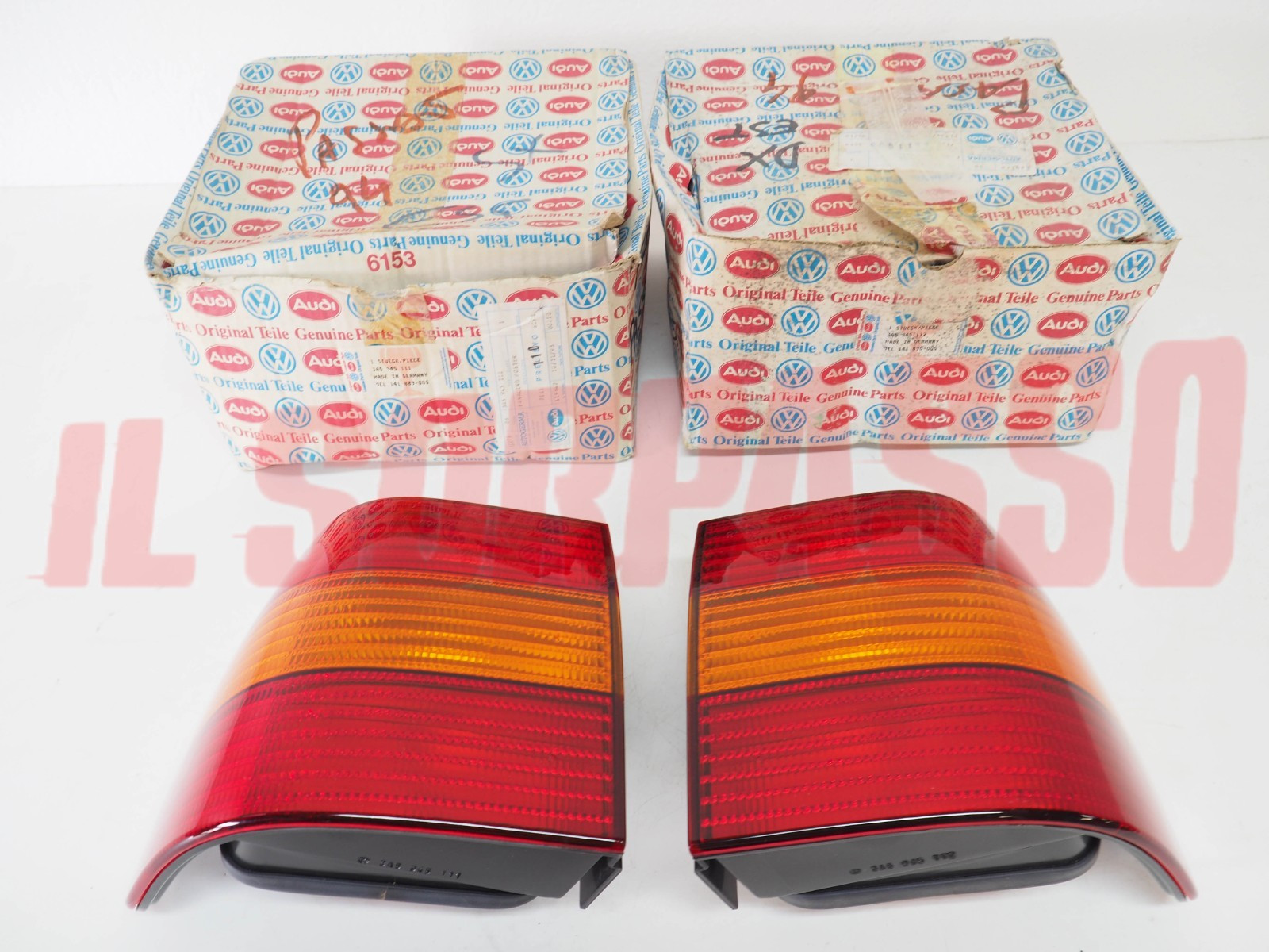 FANALI FARI POSTERIORI DESTRO SINISTRO VOLKSWAGEN PASSAT 1994 ORIGINALI HELLA