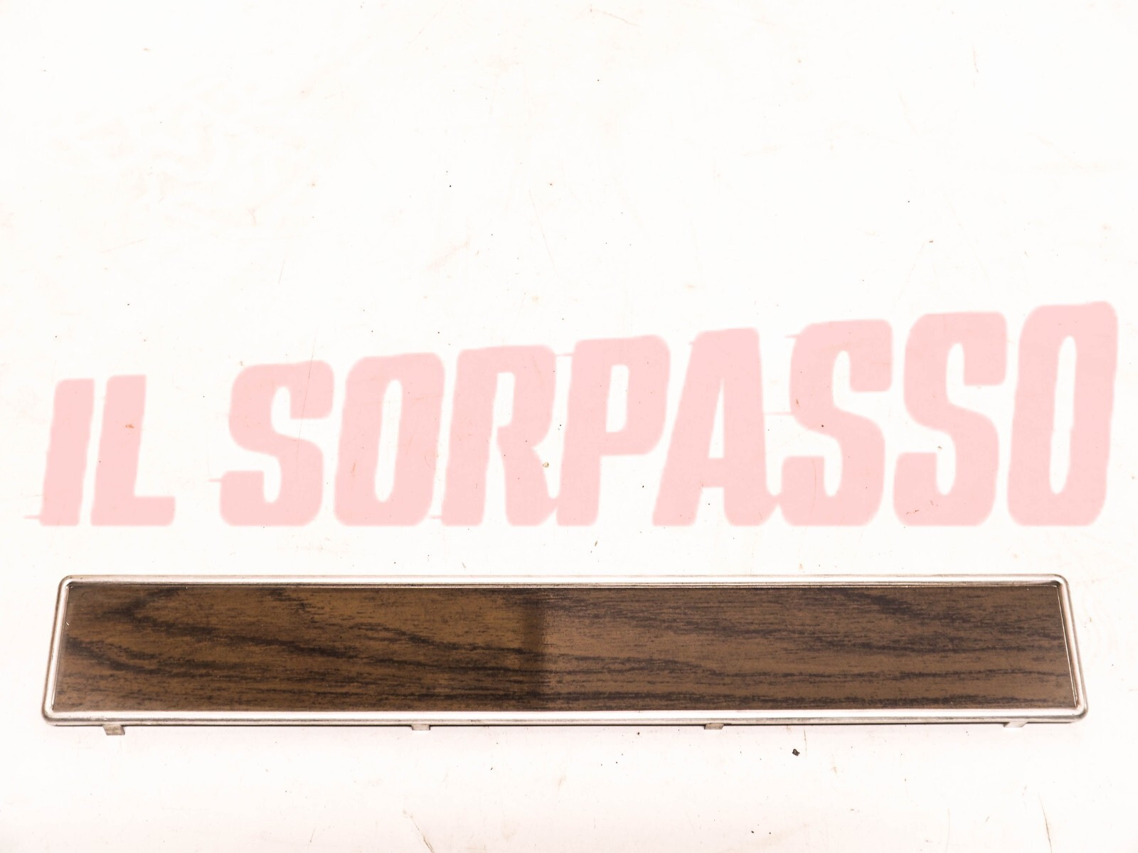 MOSTRINA PLANCIA RADIO CRUSCOTTO MARRONE FIAT 128 BERLINA - RALLY ORIGINALE NOS