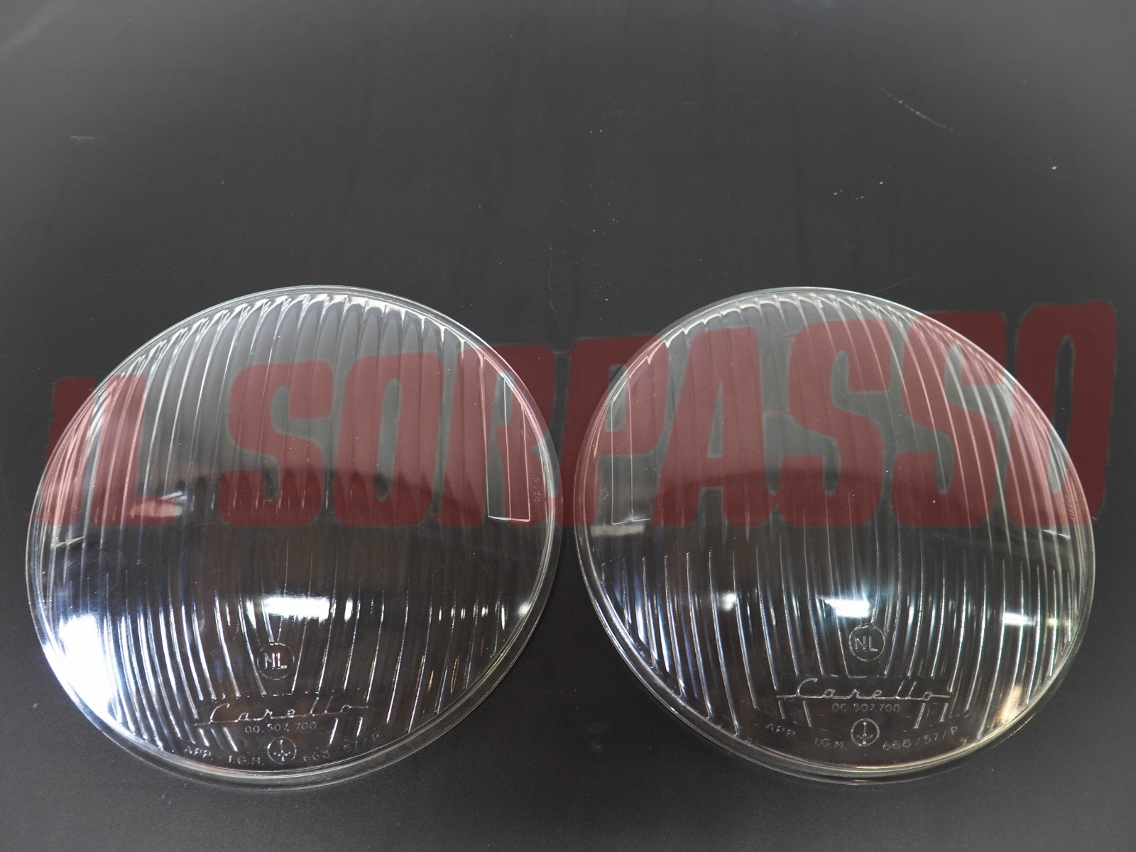 VETRI GRUPPI OTTICI FANALI FARI CARELLO ALFA ROMEO GIULIETTA SPIDER 1 SERIE