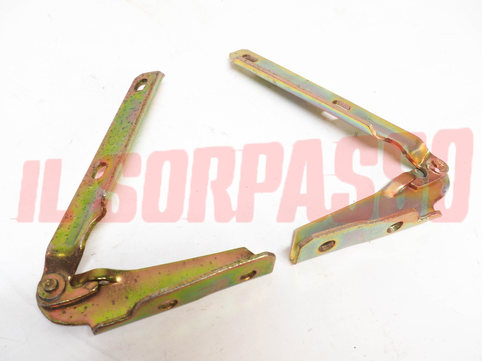 CERNIERE COFANO ANTERIORE DESTRA SINISTRA FIAT UNO REST. 1989 + TURBO ORIGINALI