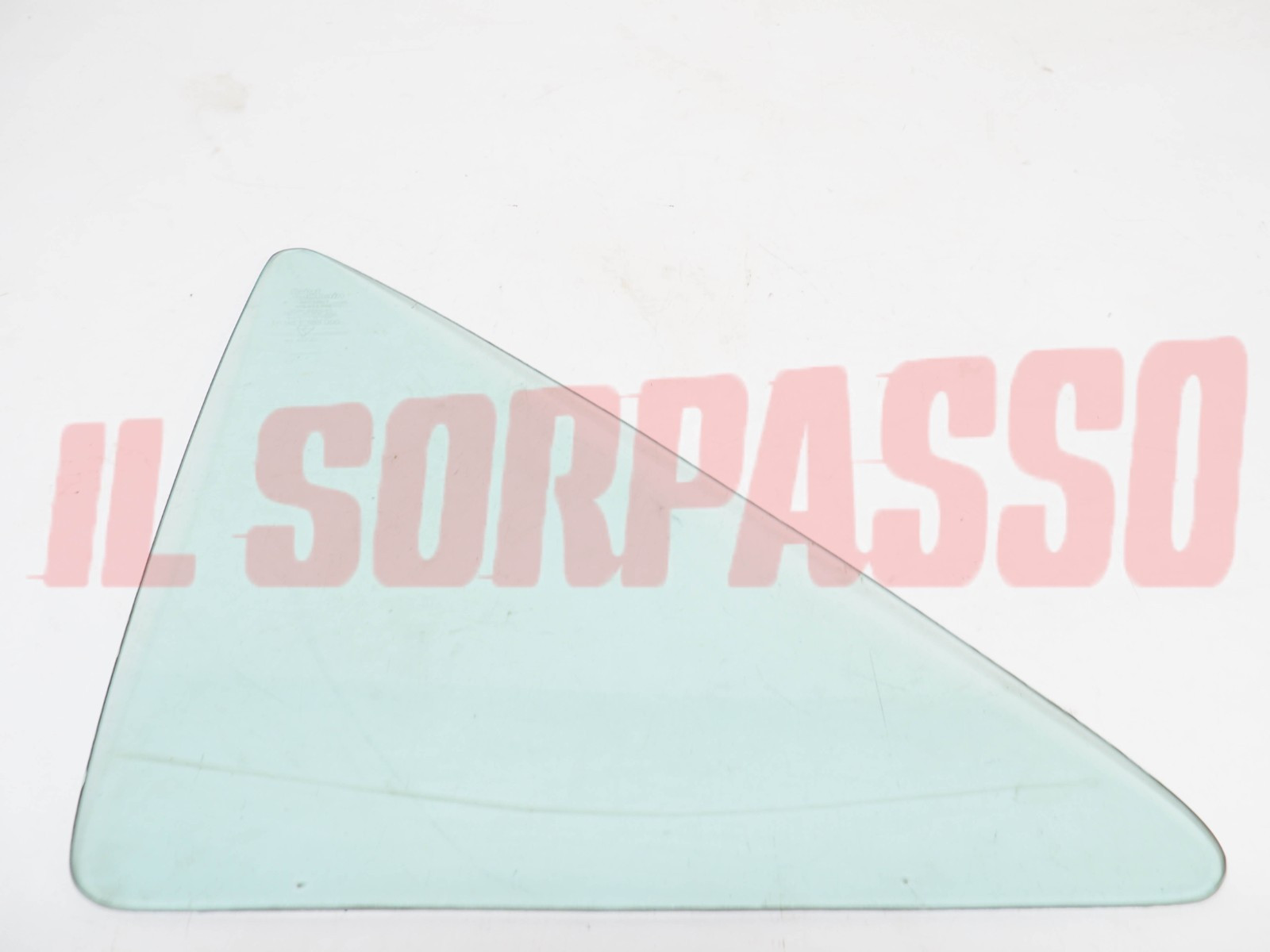 VETRO DEFLETTORE PORTA DESTRA VERDE LANCIA BETA MONTECARLO SAINT GOBAIN