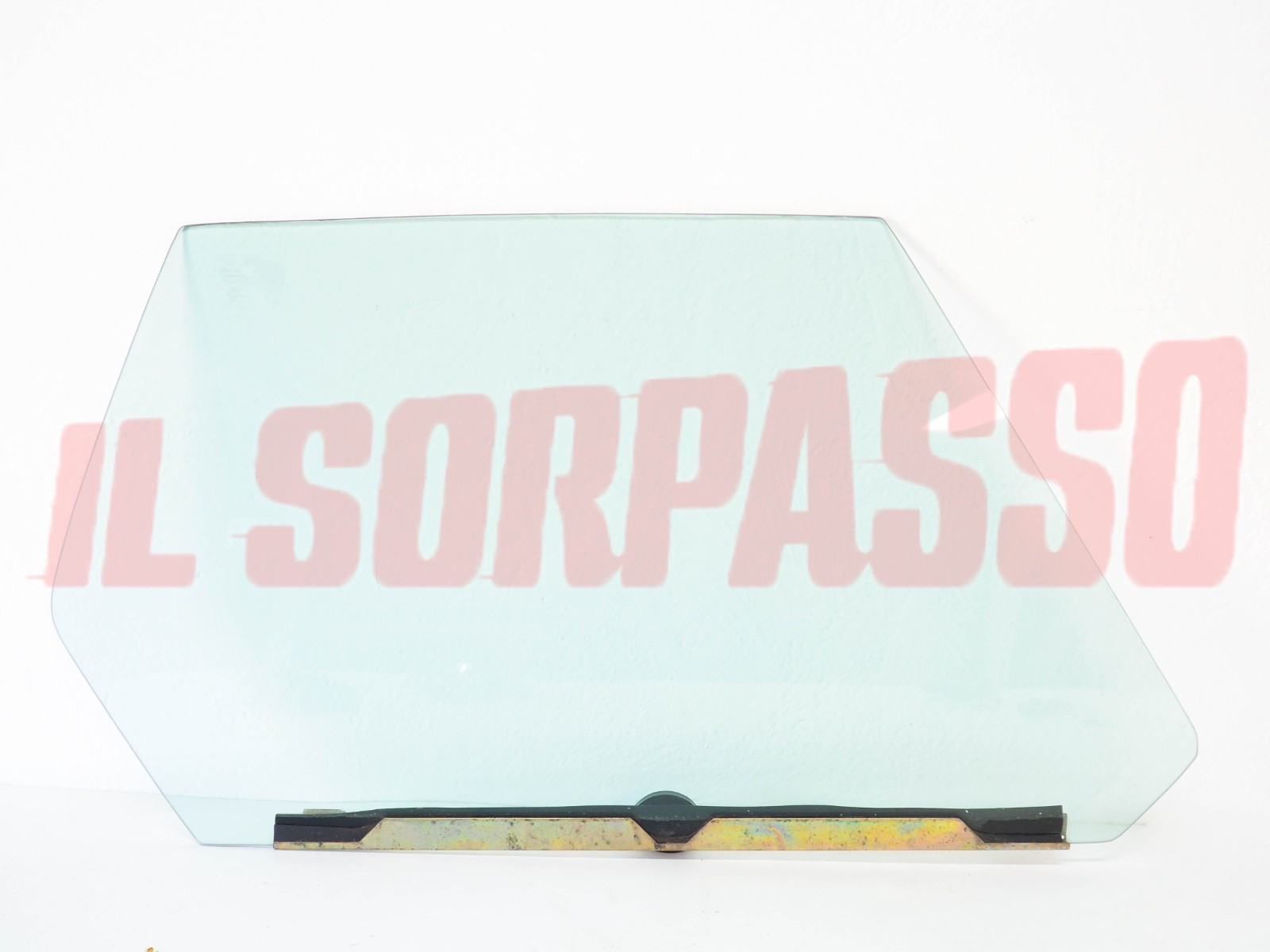 VETRO SCENDENTE + GUIDA PORTA PORTIERA DESTRA FIAT X19 ORIGINALE SAINT GOBAIN