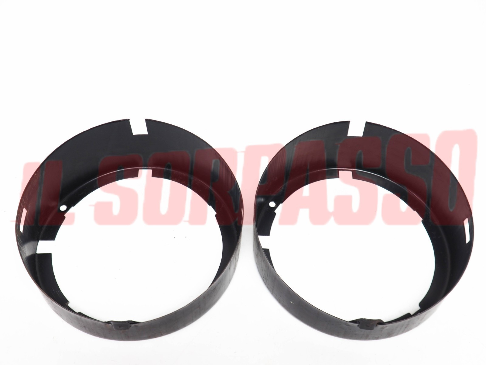 SEDI SUPPORTI FARO PARAFANGHI FRONTALE AUTOBIANCHI A112 + ABARTH U.T ORIGINALI