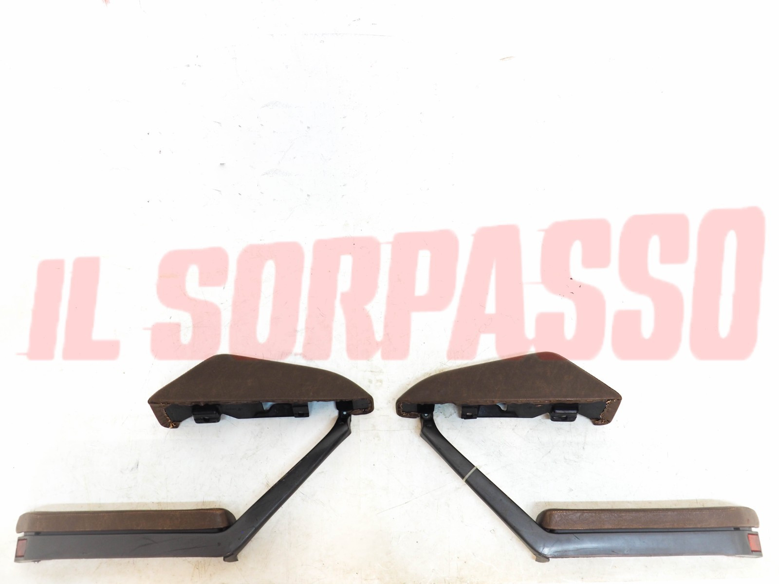 BRACCIOLI MANIGLIE TIRA PORTA DESTRA + SINISTRA LANCIA BETA MONTECARLO ORIGINALI