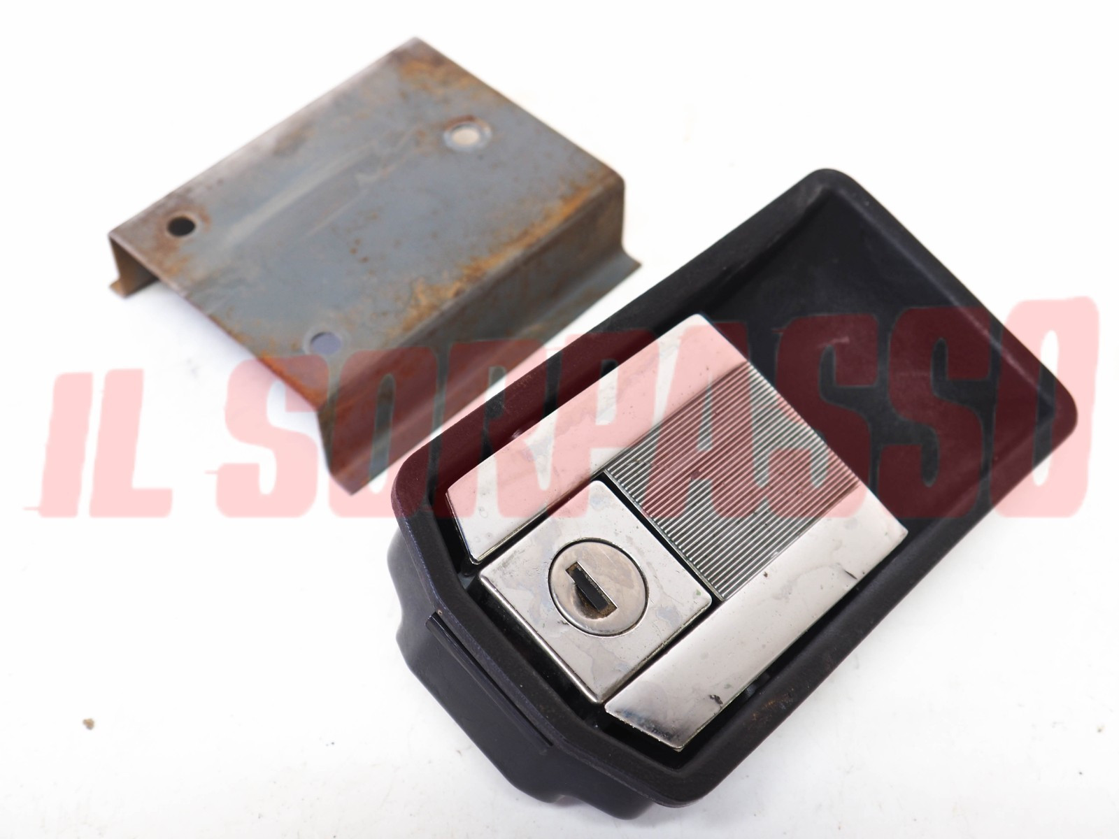 MANIGLIA ESTERNA + STAFFA PORTA PORTIERA DESTRA FIAT X19 ORIGINALE