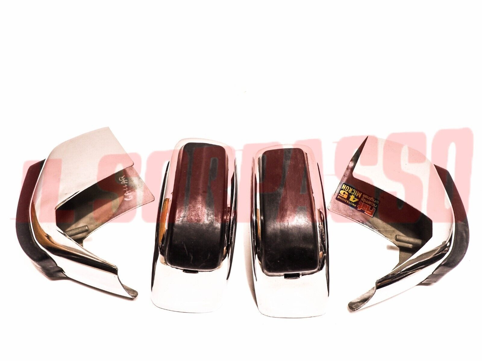 ROSTRI PARAURTI ANTERIORE + POSTERIORE FIAT 2300 BERLINA ORIGINALI