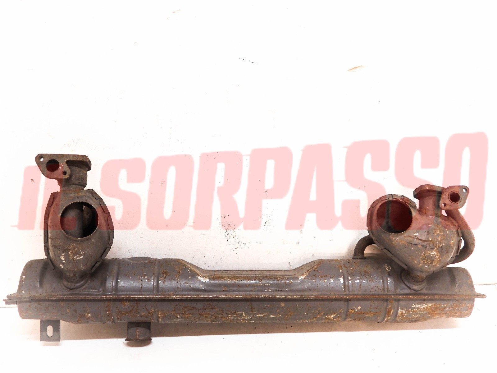 SILENZIATORE MARMITTA SCARICO VOLKSWAGEN T1 1200 cc PULMINO ORIGINALE