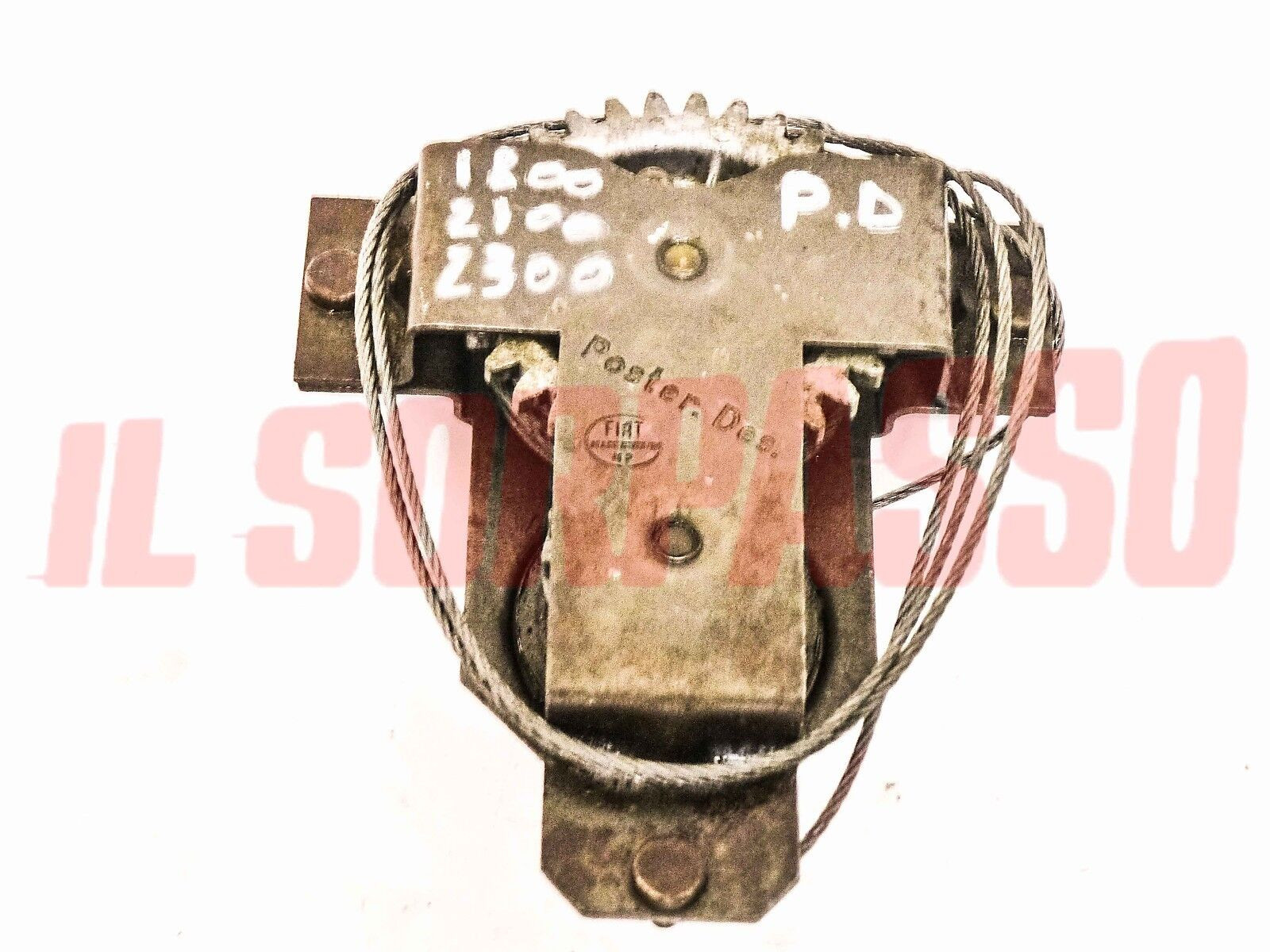 MACCHINETTA ALZAVETRO PORTA POSTERIORE DESTRA FIAT 1500 L 1800 2100 2300 BERLINA