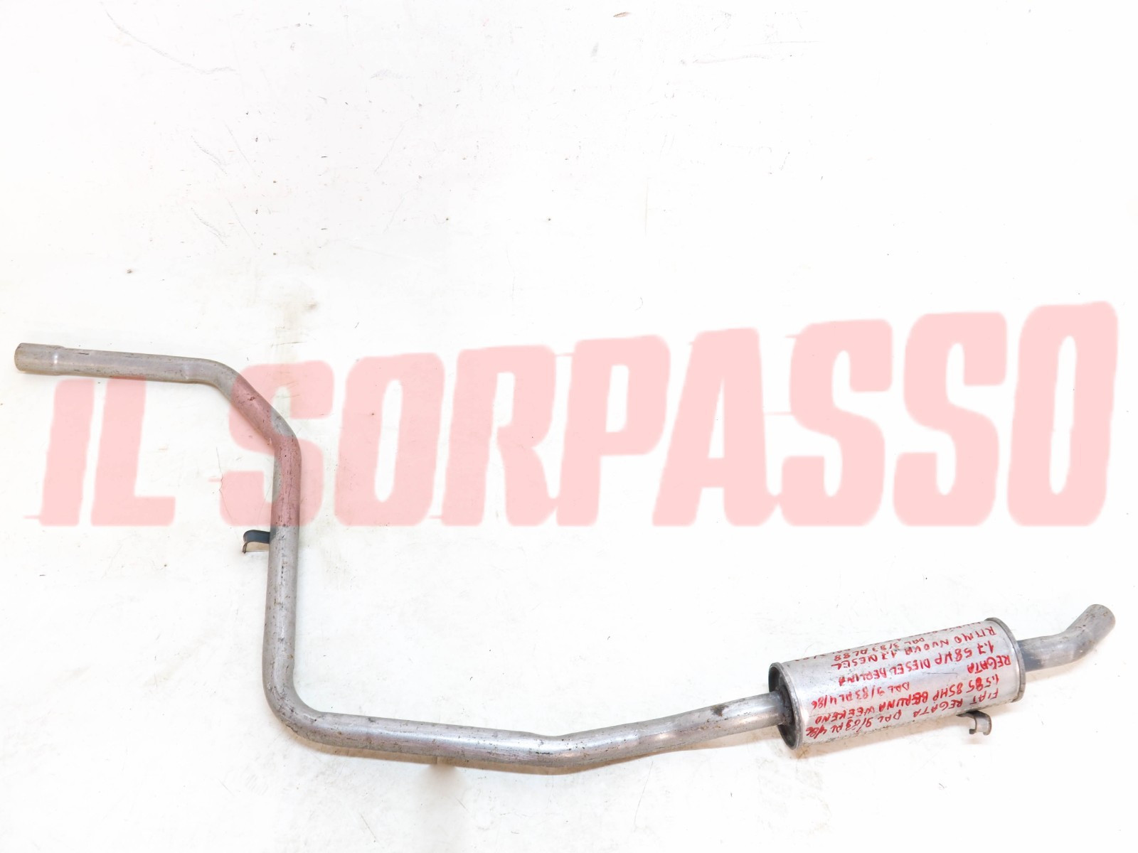 CENTRALE MARMITTA FIAT REGATA 1.5 85 HP 1.7 58 HP DIESEL - NUOVA RITMO 1.5 1.7 D