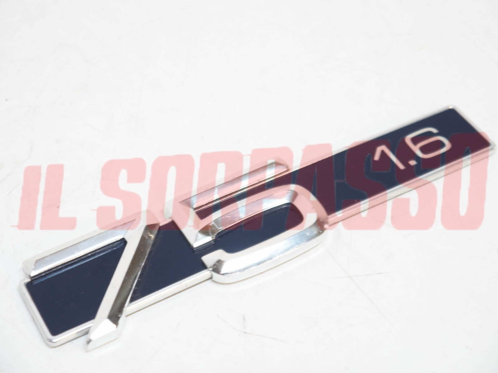 SCRITTA SIGLA COFANO POSTERIORE ALFA 75 1600 cc 2 SERIE ORIGINALE