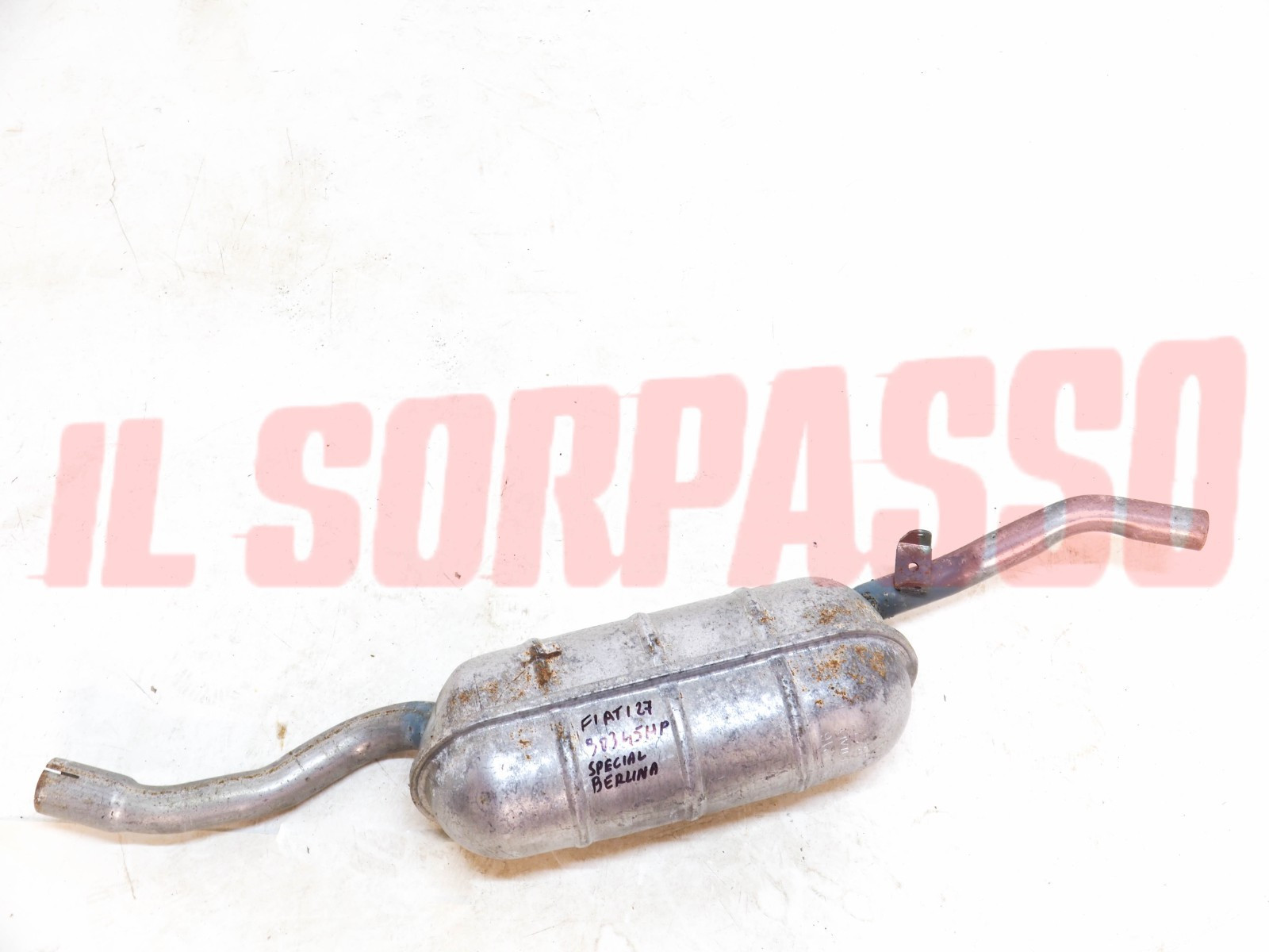 MARMITTA TERMINALE SCARICO FIAT 127 BERLINA SPECIAL 903 cc FONDO DI MAGAZZINO