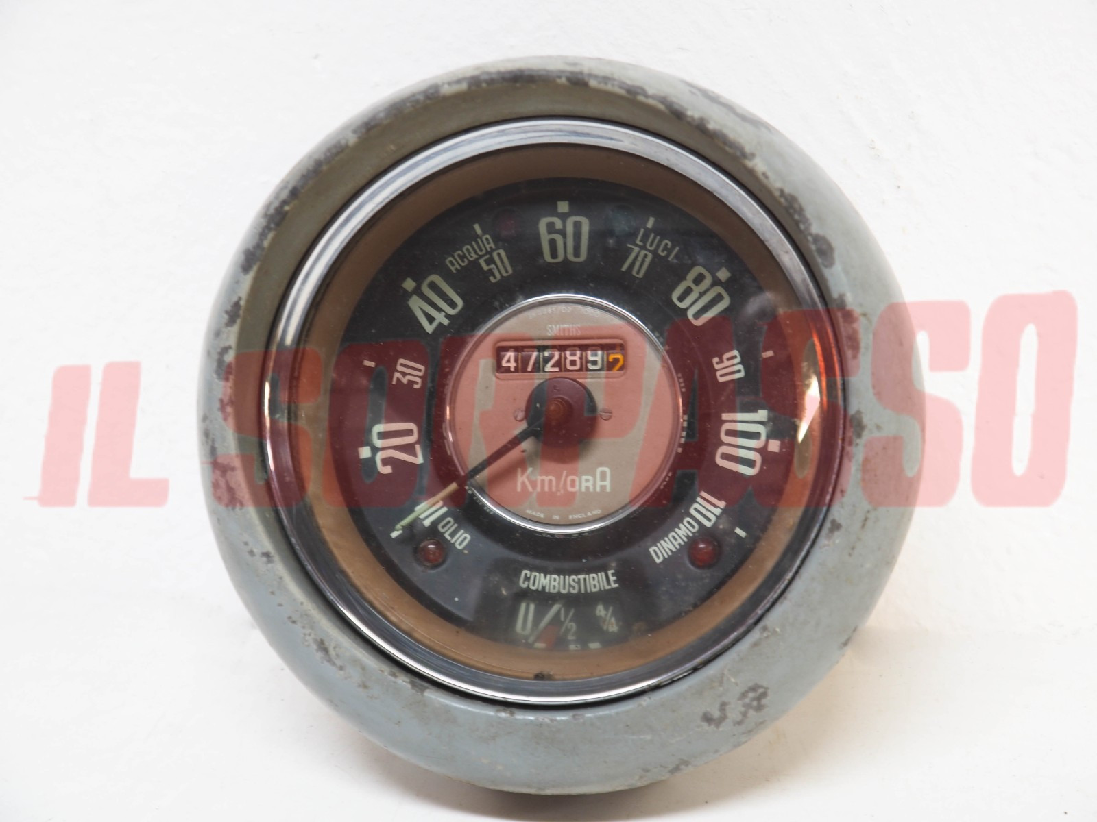 STRUMENTO CONTACHILOMETRI CRUSCOTTO ALFA ROMEO FURGONE ROMEO 2 DAL 1957 AL 1967