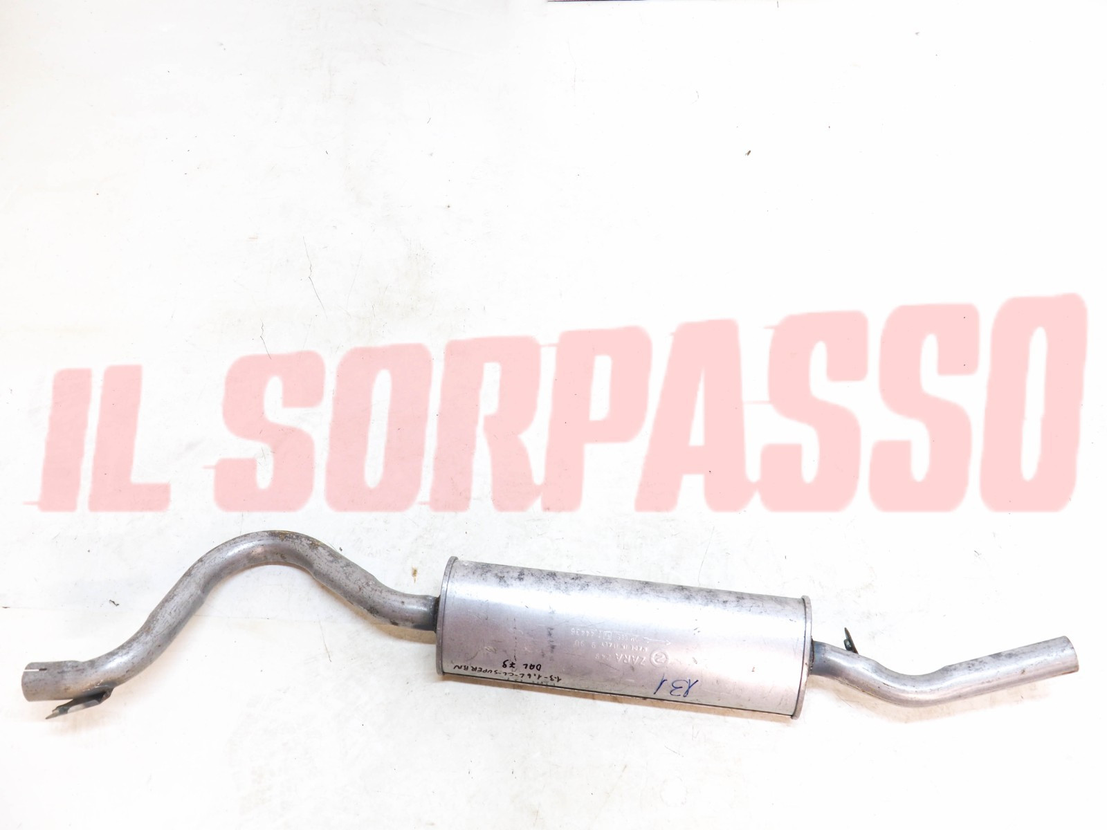 TERMINALE SCARICO MARMITTA FIAT 131 1.3 1.6 L CL SUPER BERLINA SUPER DAL 1979