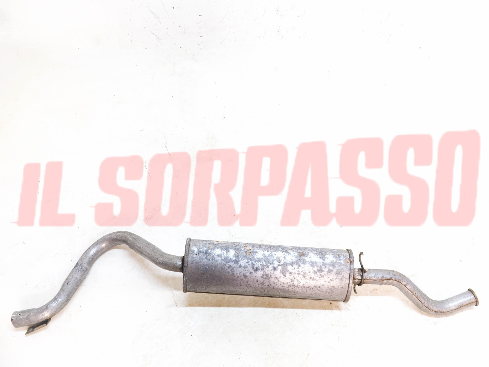 TERMINALE SCARICO MARMITTA FIAT 131 2.0 2.5 DIESEL PANORAMA MARENGO CON BORDO