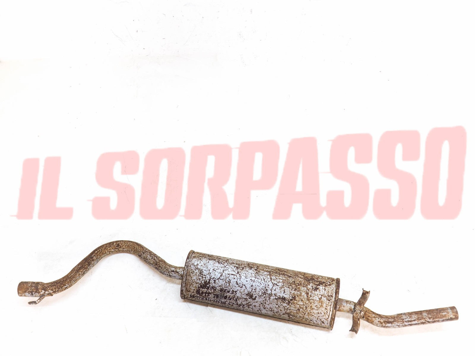 TERMINALE SCARICO MARMITTA FIAT 131 BERLINA 2.0 2.5 DIESEL 1 SERIE FINO AL 7.78