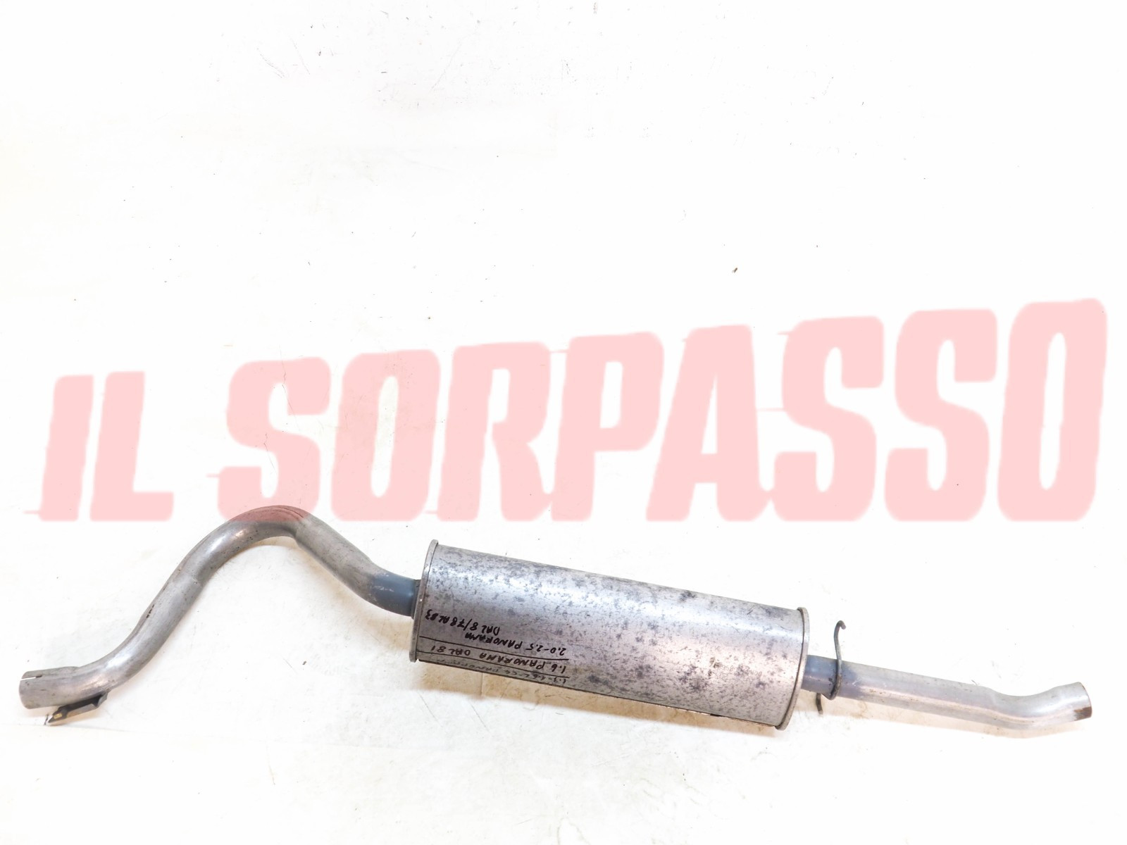 TERMINALE SCARICO MARMITTA FIAT 131 1.3 1.6 L CL PANORAMA 2.0 2.5 DAL 8/78 A 83