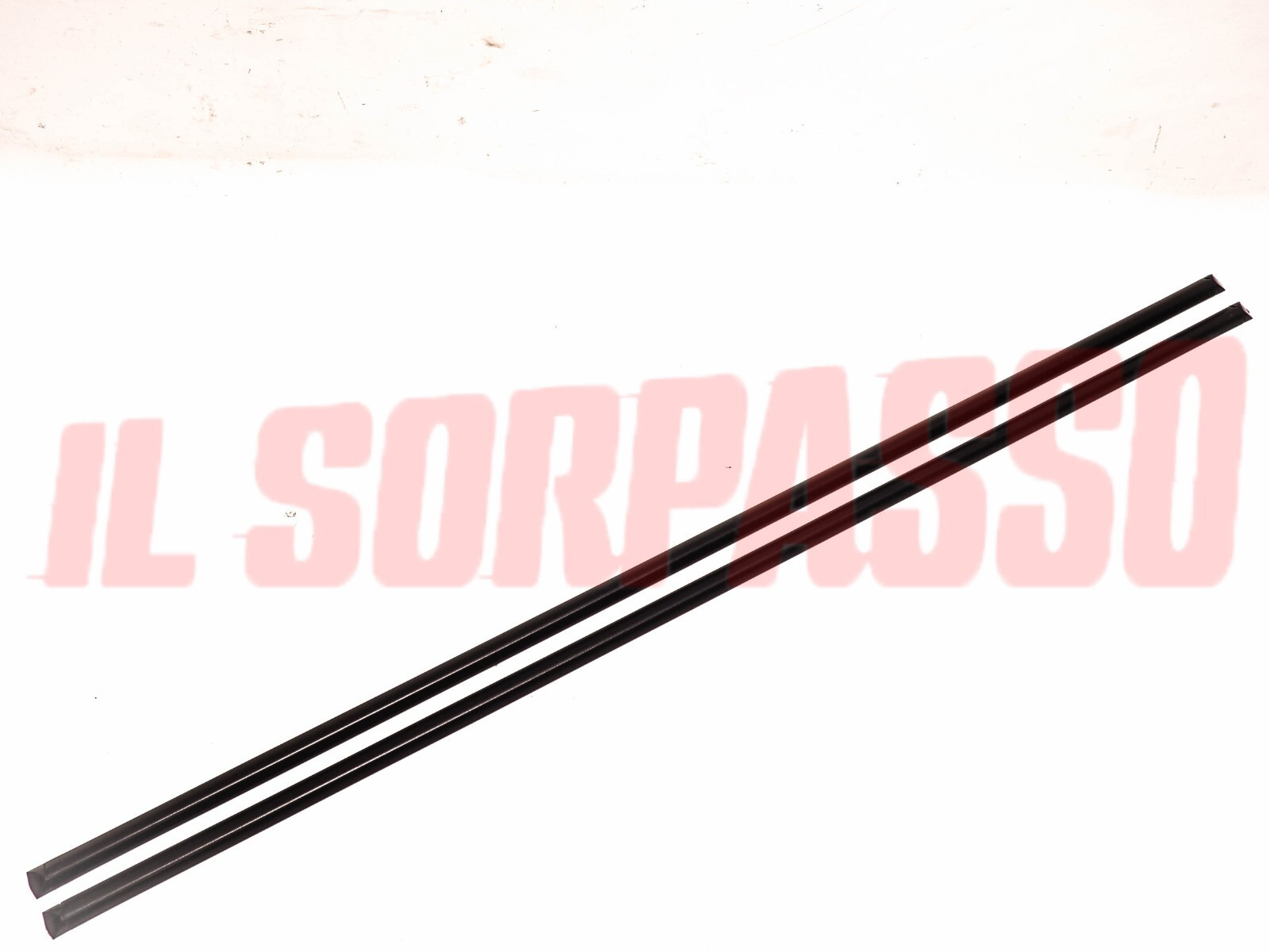 MODANATURE PROFILI SOTTOPORTA AUTOBIANCHI A112 1 2 3 SERIE ABARTH NERI NOS