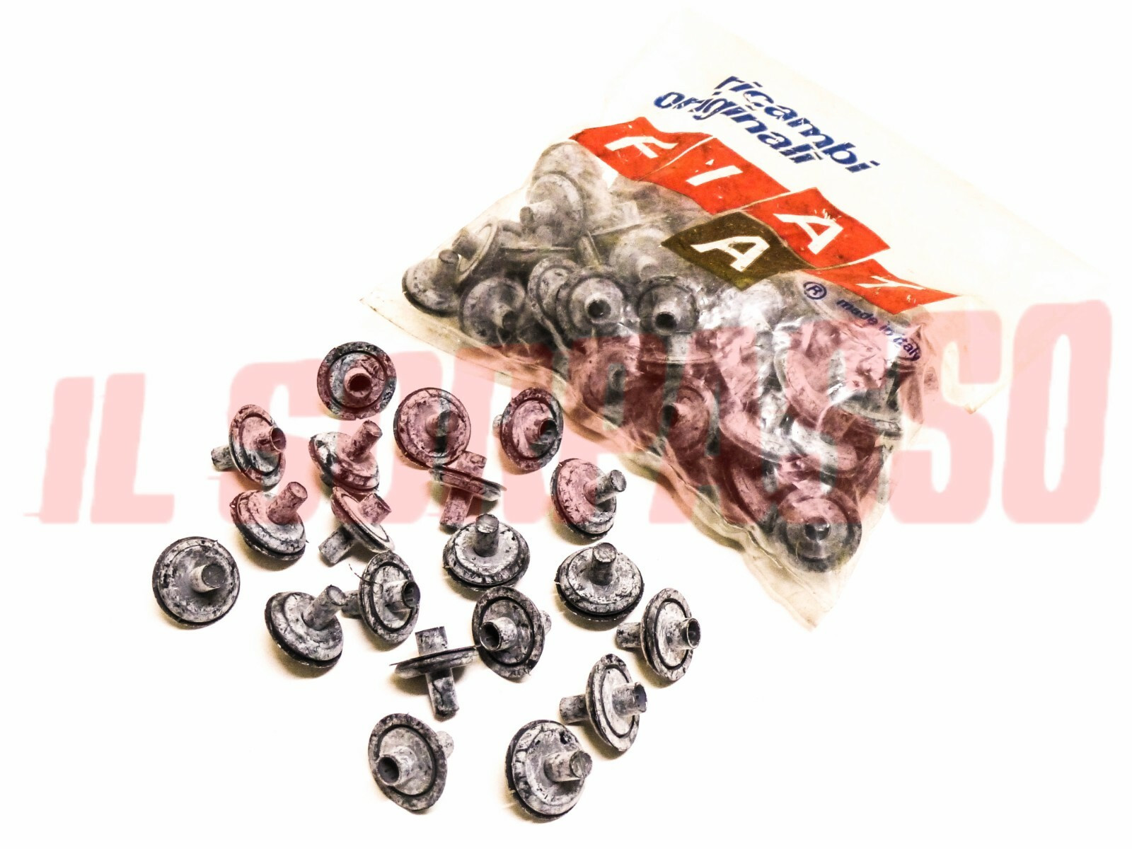 MOLLE MOLLETTE CLIPS MODANATURE PROFILI SOTTOPORTA FIAT 124 COUPE SPORT ORIGINAL