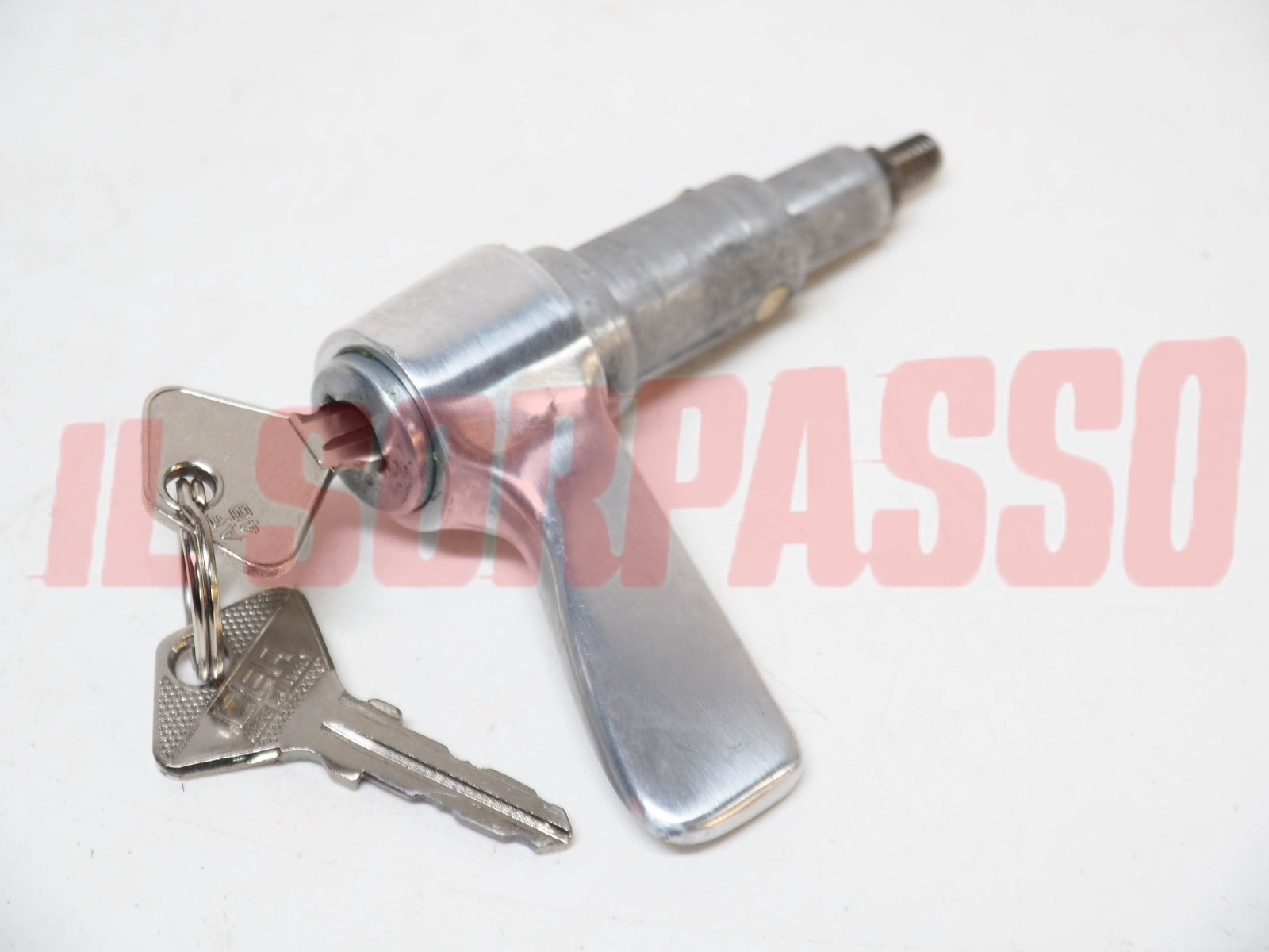 MANIGLIA COFANO POSTERIORE SENZA SEDE FIAT 1100 103 BAULETTO E TV ALLUMINIO