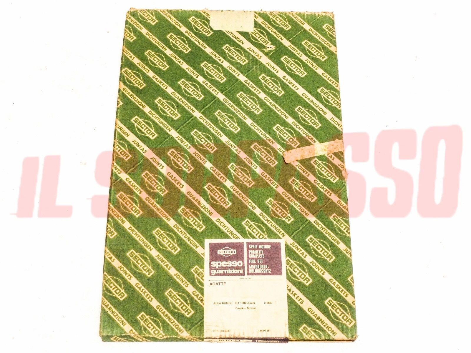 GUARNIZIONI SERIE KIT MOTORE ALFA ROMEO 1300 GIULIA GT DUETTO ORIGINALI