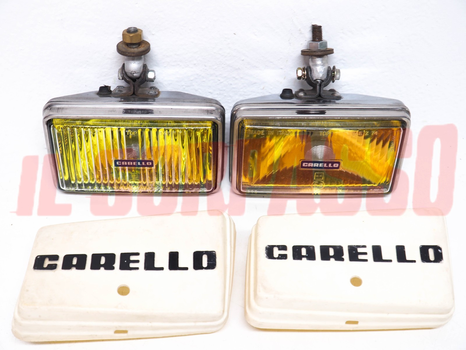 FANALI FENDINEBBIA CARELLO CRYSTAL GIALLI FERRARI MASERATI LAMBORGHINI USATI
